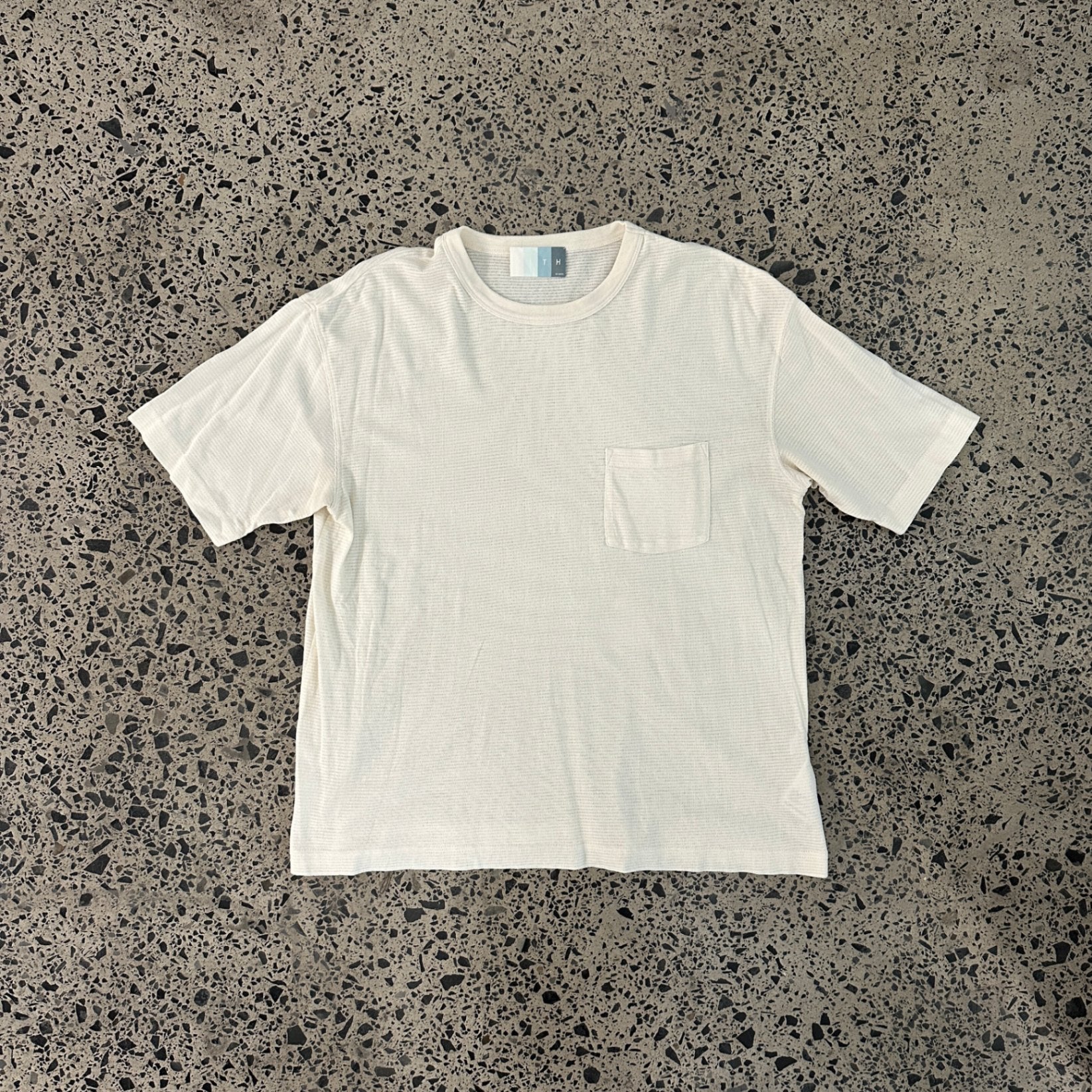 Kith Pointelle Mesh Leonard Tee Sandrift