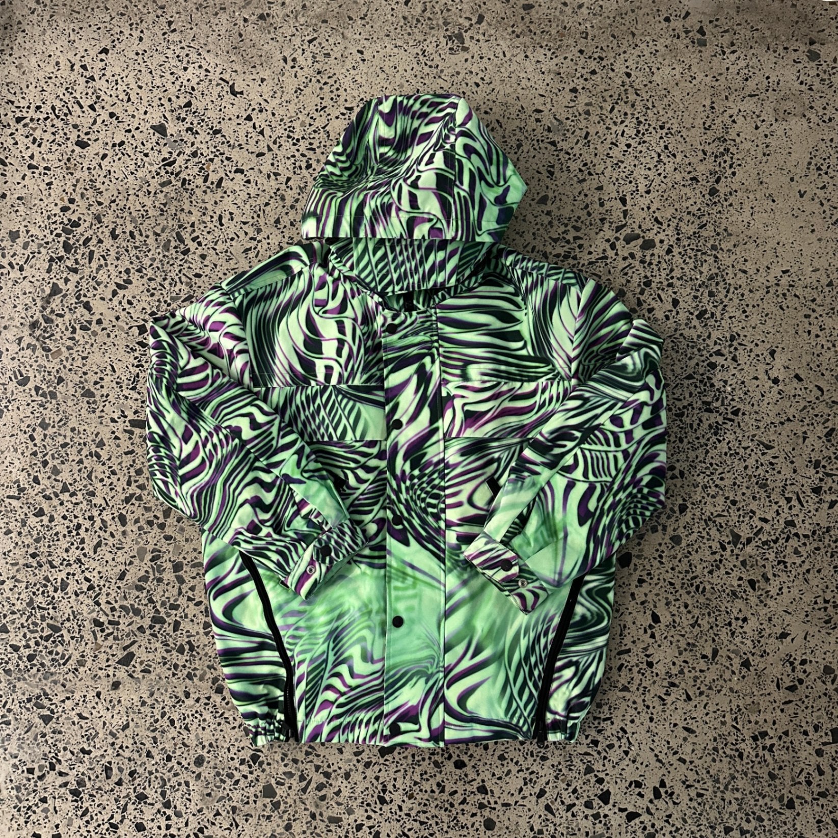Diesel Green W-Trodd-Psy Jacket