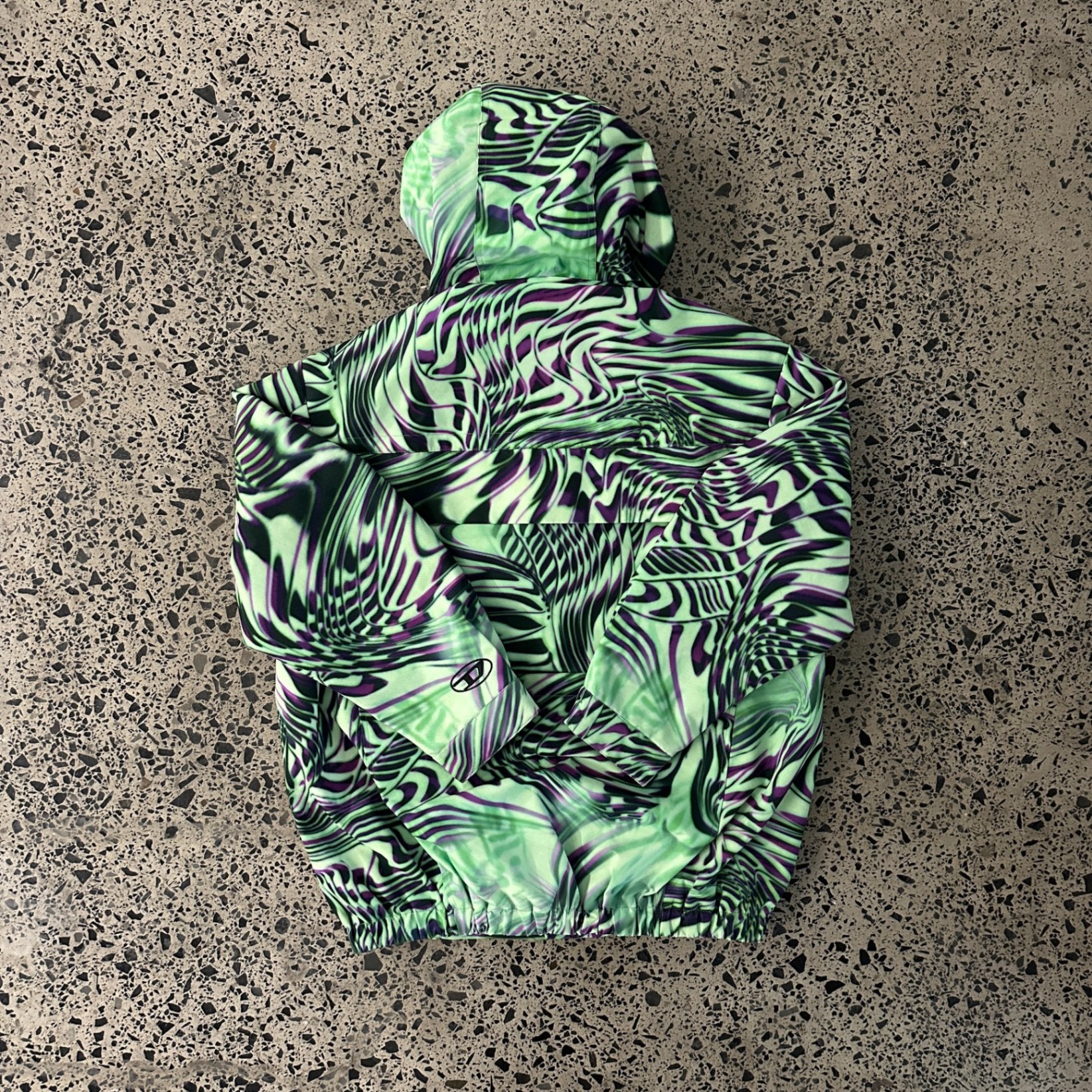 Diesel Green W-Trodd-Psy Jacket