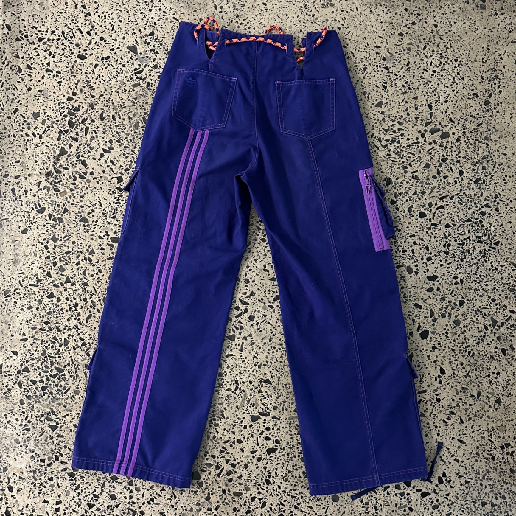 adidas Ivy Park Twill Cargo Pants Legacy Indigo