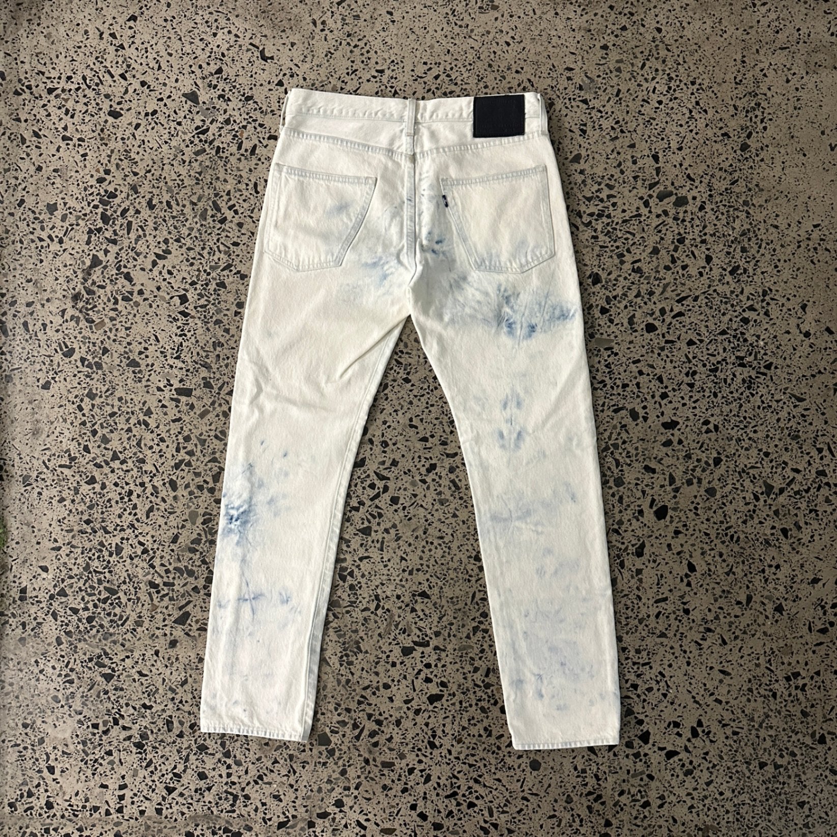 Levi's 502 Hippie Denim Jeans White Denim