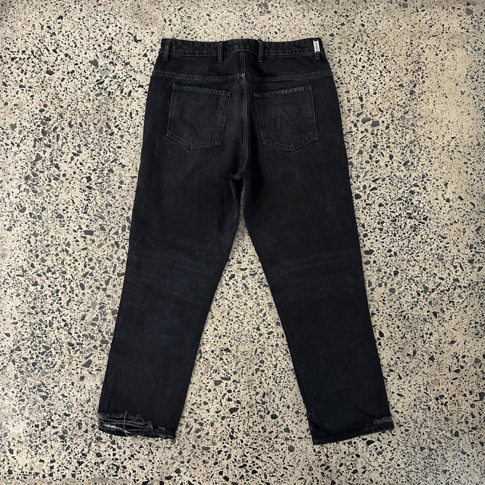 Represent R3D Destroyer Mid-Rise Loose-Fit Jeans