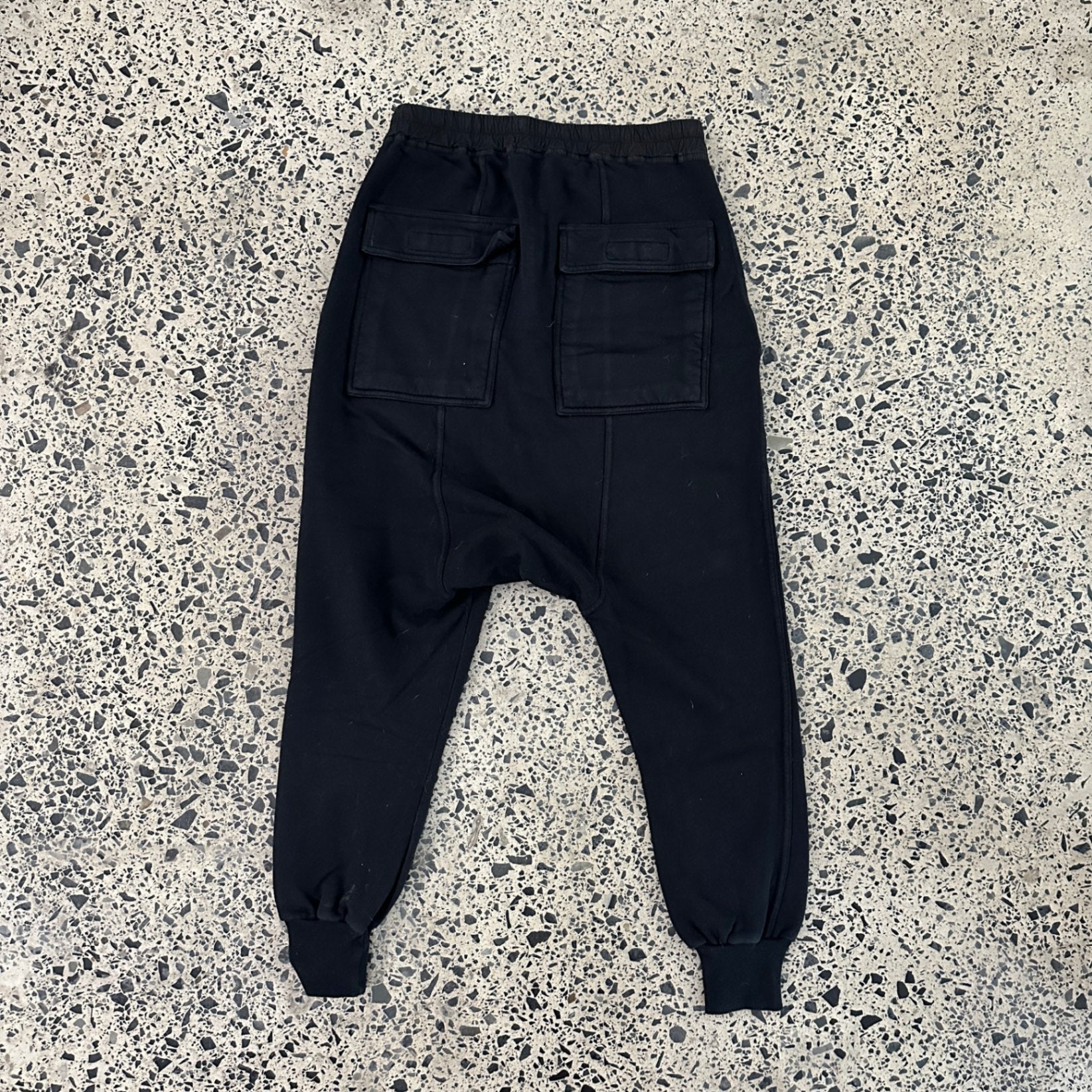 Rick Owens DRKSHDW Prisonner Drawstring Pants Black