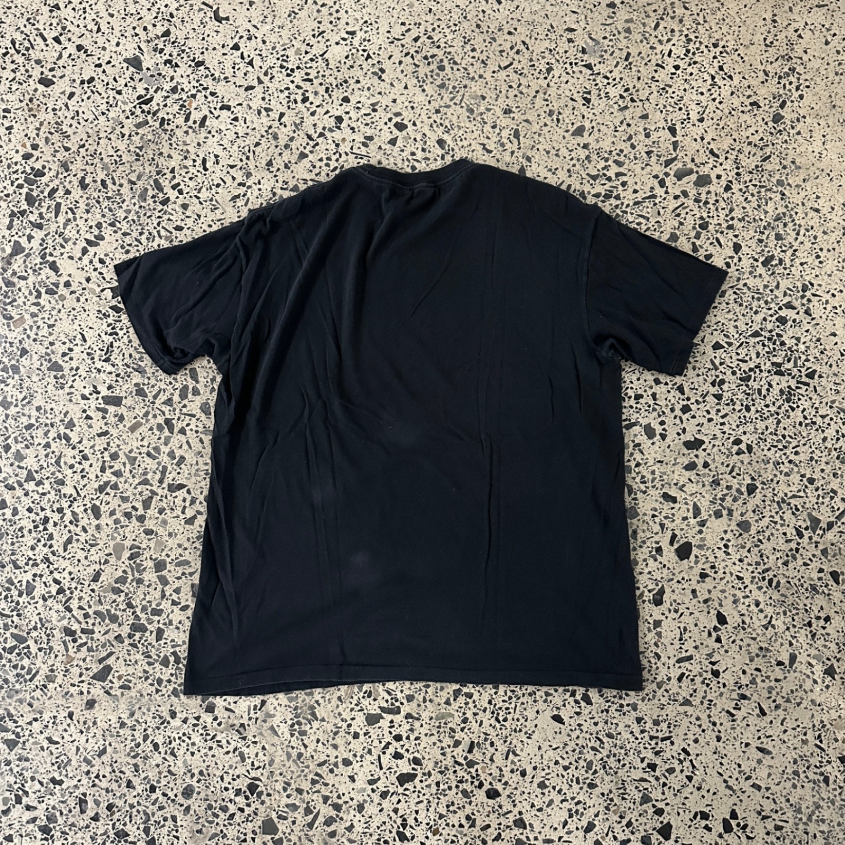 Auralee Wool T-Shirt Black