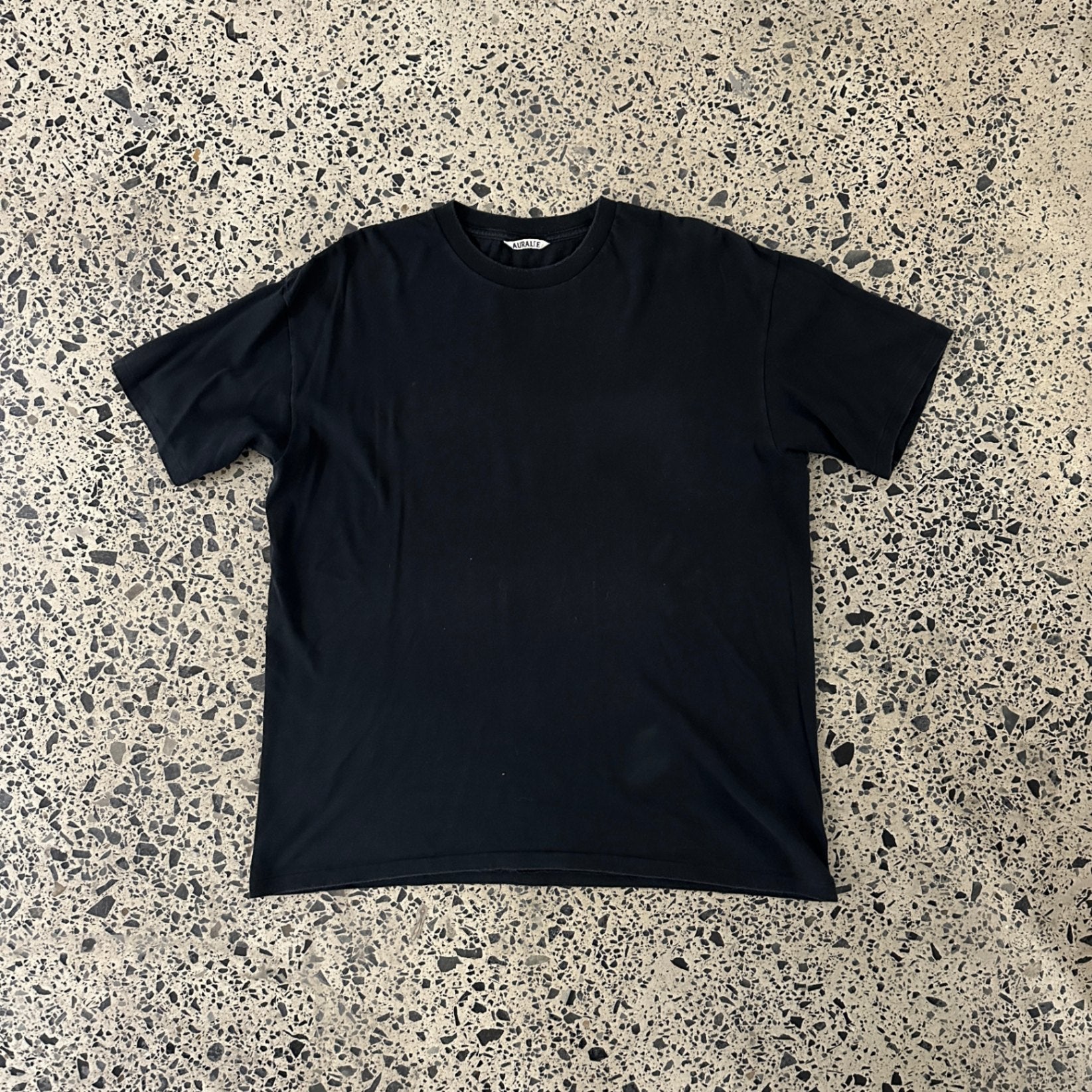 Auralee T-Shirt Black
