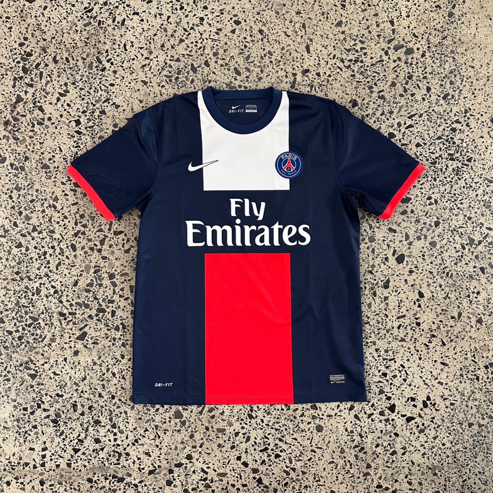 Nike PSG Vintage Home Football Shirt Jersey 2013/14