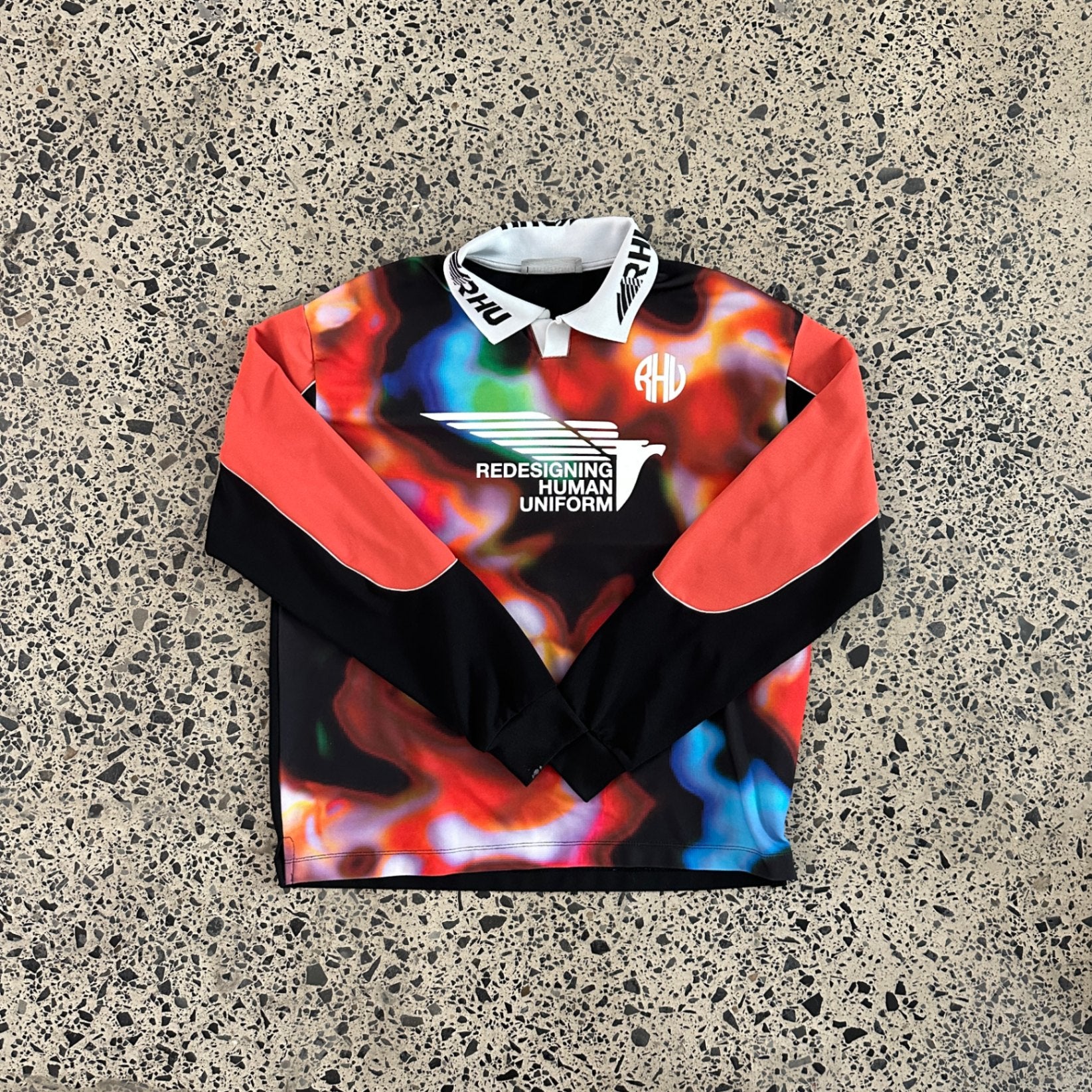 Zara x Rhuigi Rhude Polo Rugby Soccer Style Shirt