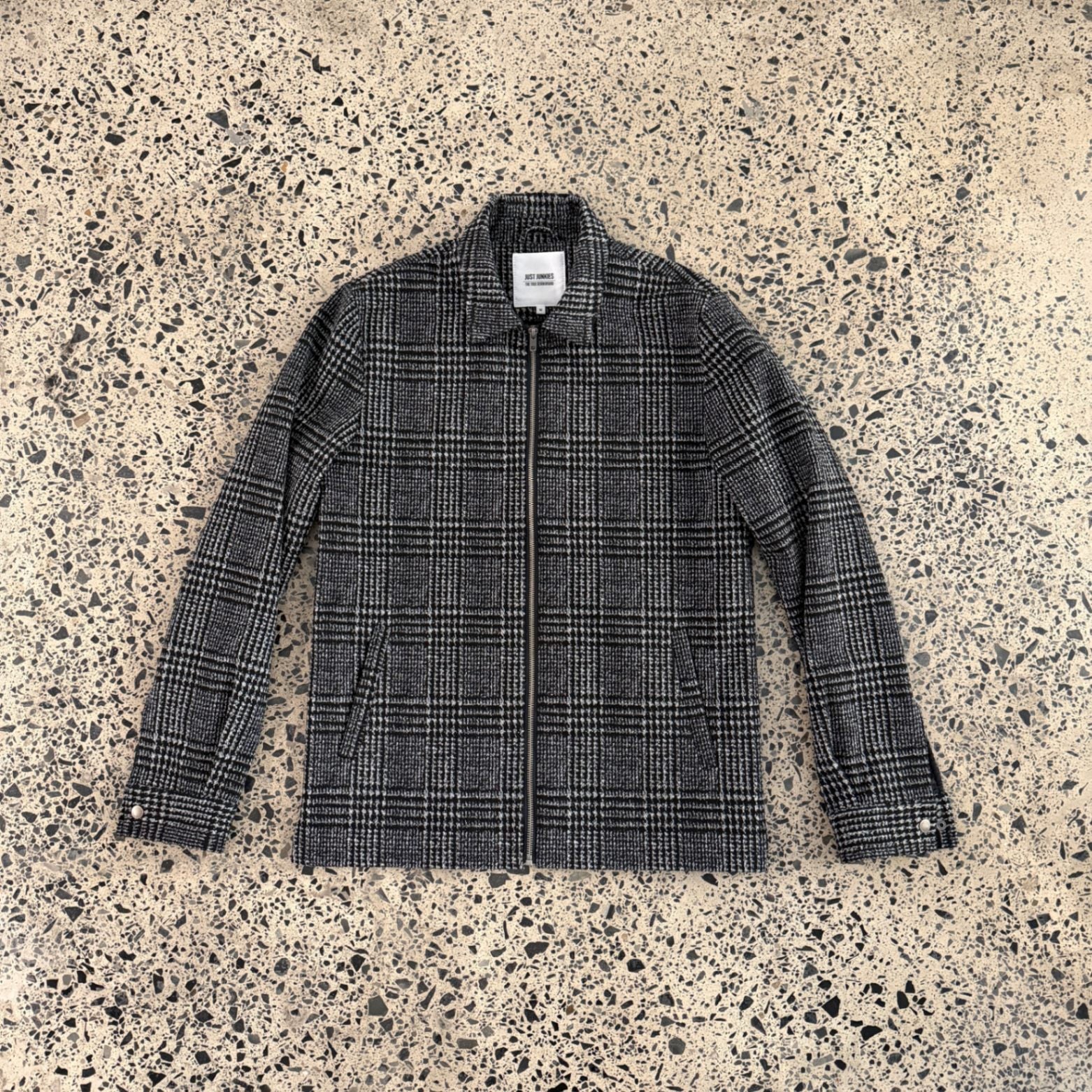 Just Junkies Zip Up Overshirt Multi