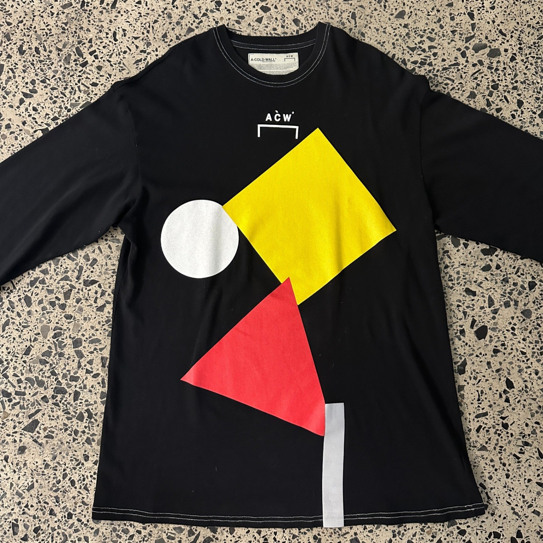A Cold Wall Long Sleeve Shirt Black