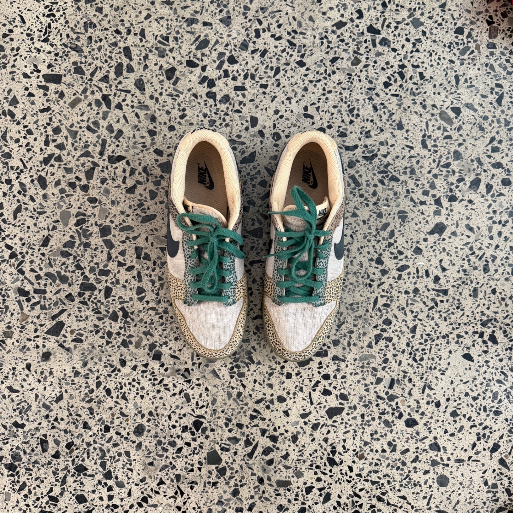 Nike Dunk Low Safari Golden Moss