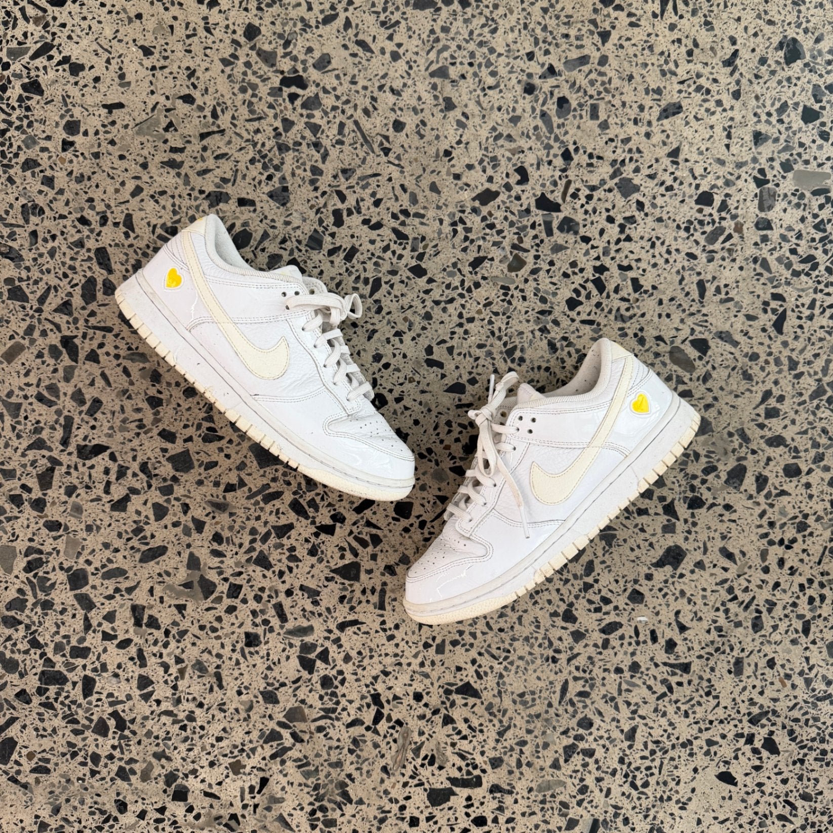 Nike Dunk Low Valentine's Day Yellow Heart (Women's)
