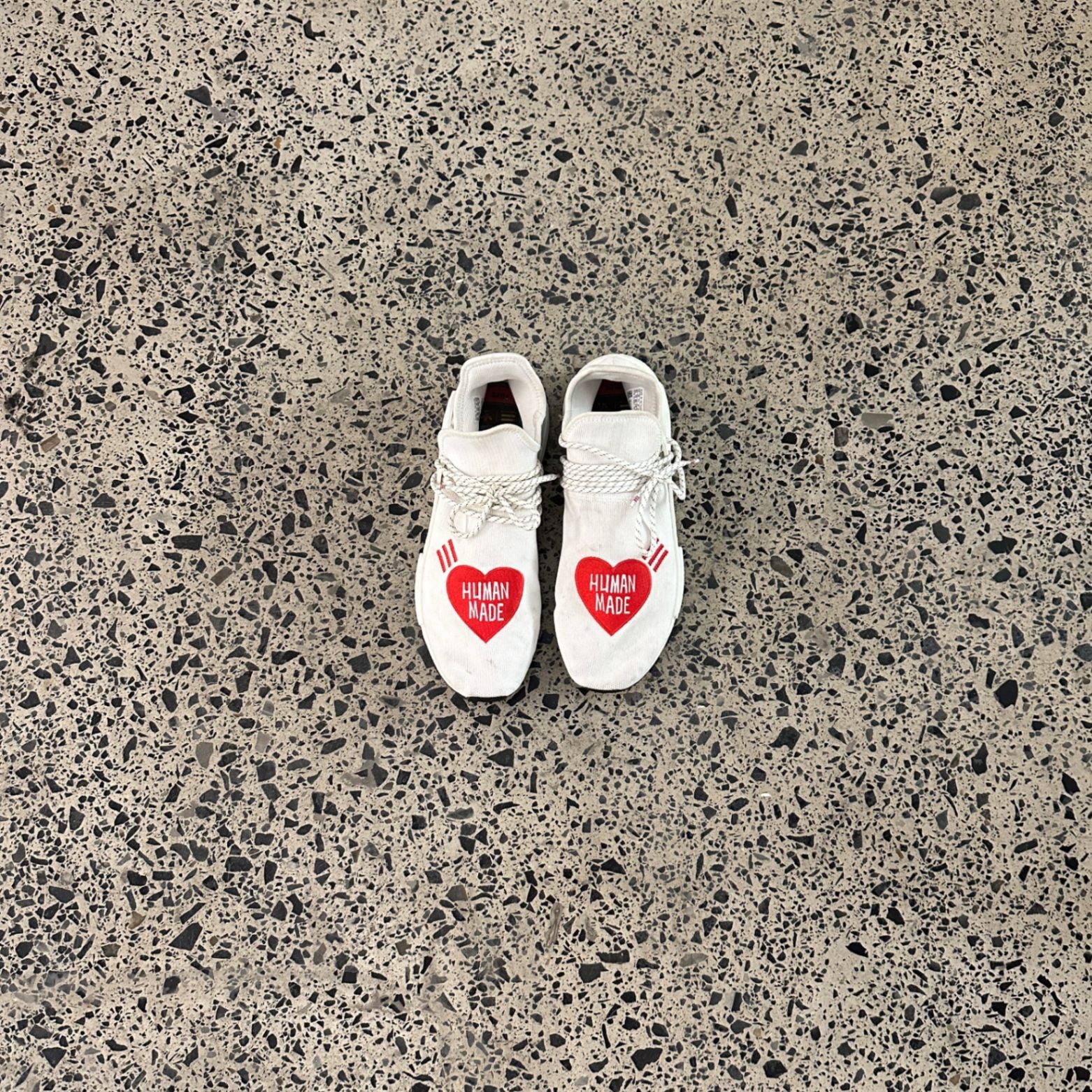 adidas NMD HU Pharrell Human Made White Red