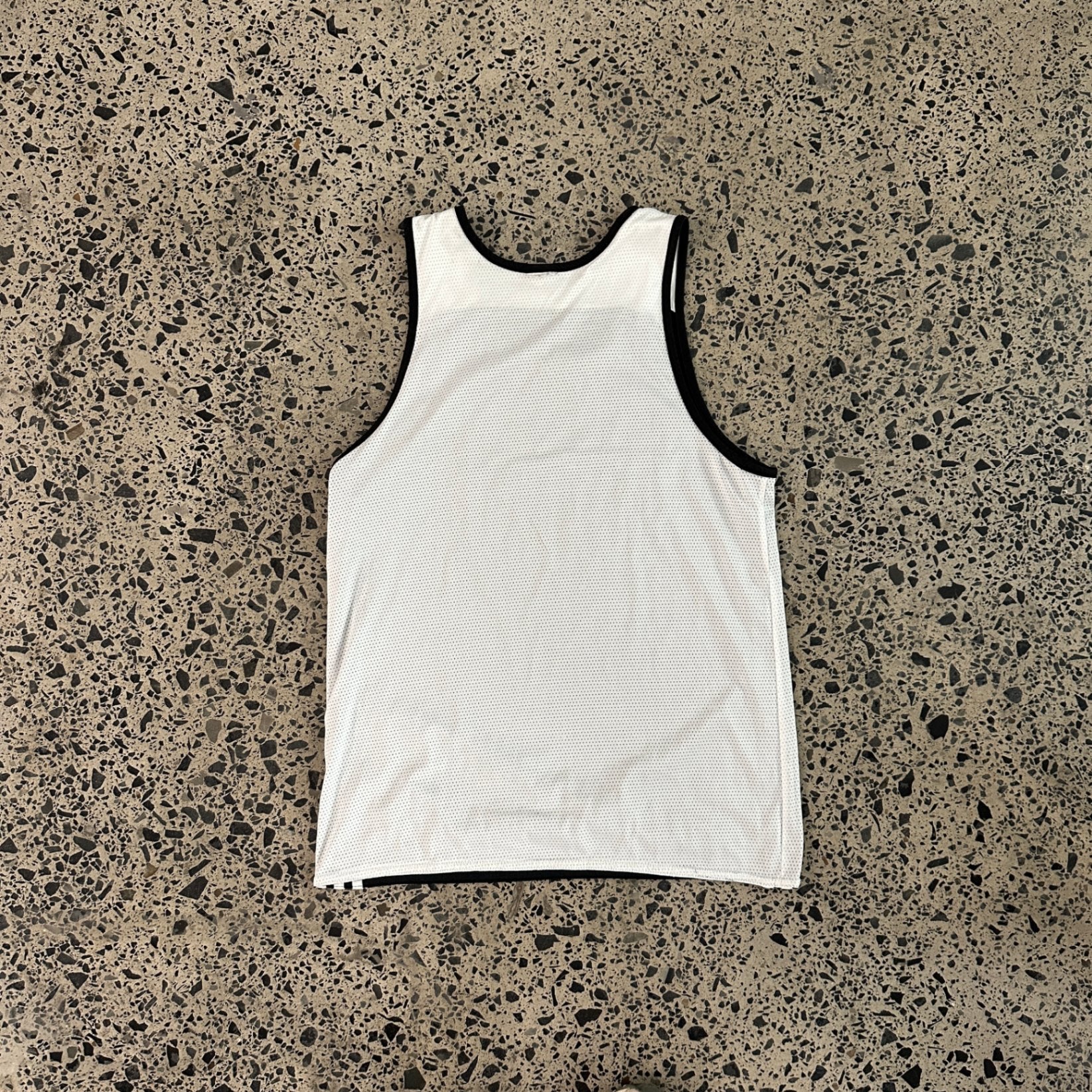 Adidas Nets Summer Run Reversible Tank Black/White