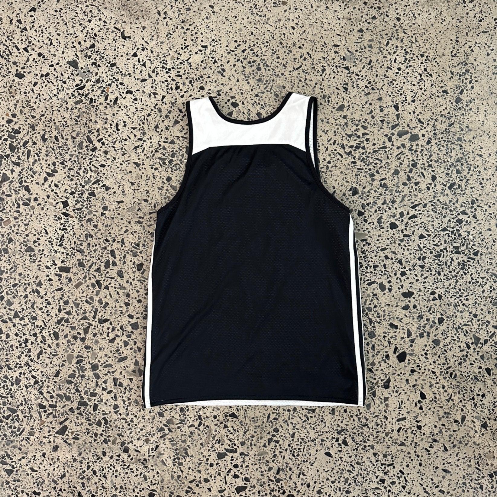 Adidas Nets Summer Run Reversible Tank Black/White