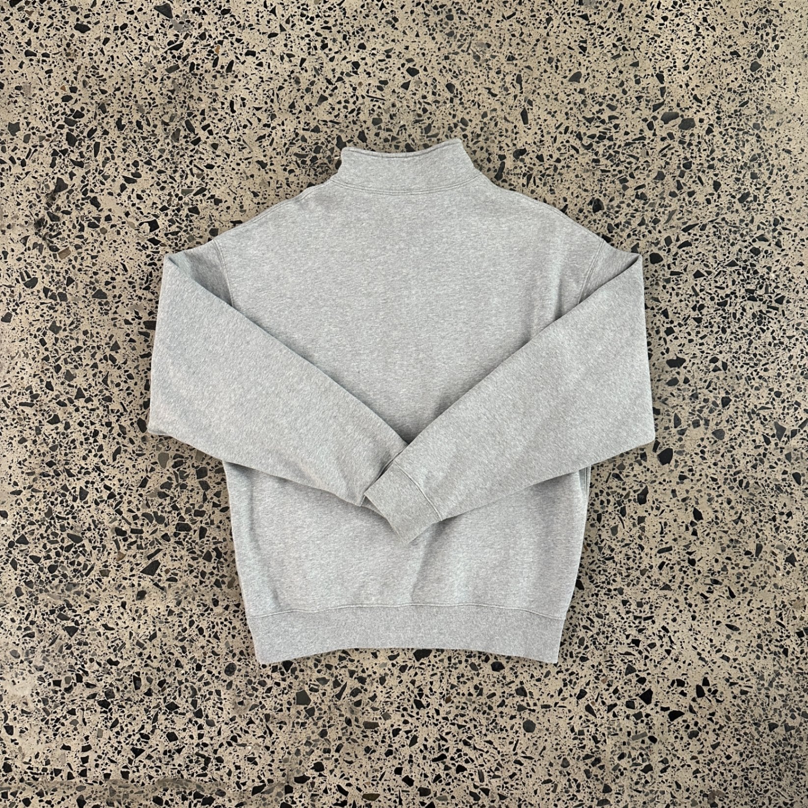 Nike Lab Solo Swoosh 1/4 Zip Top Grey