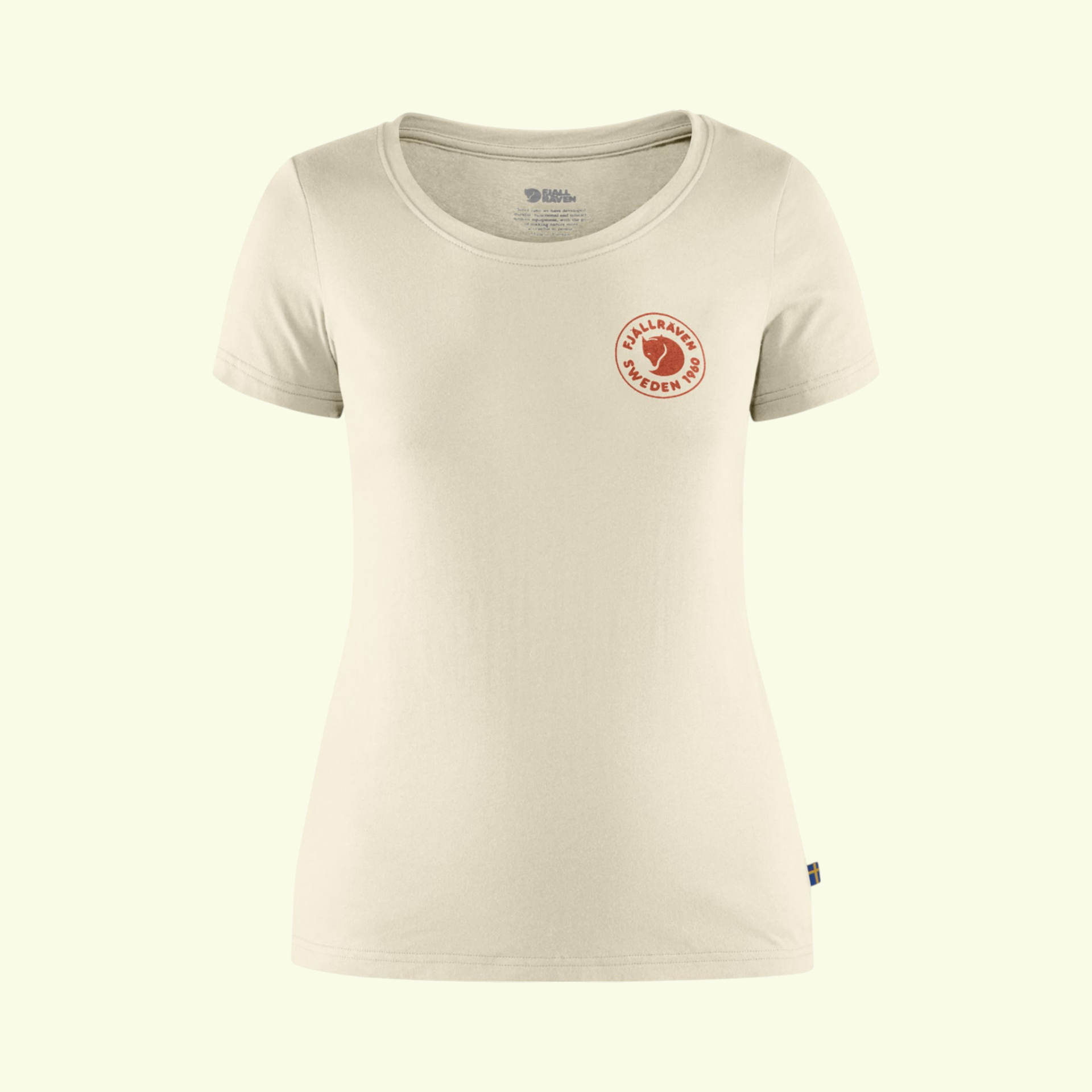 Fjällräven 1960 Logo T-shirt W Chalk White