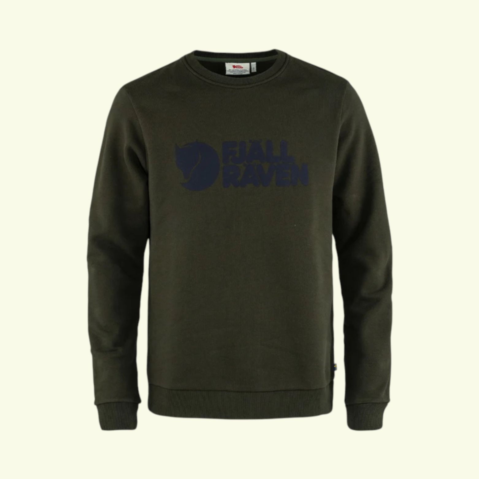 Fjällräven Logo Sweater M Deep Forest