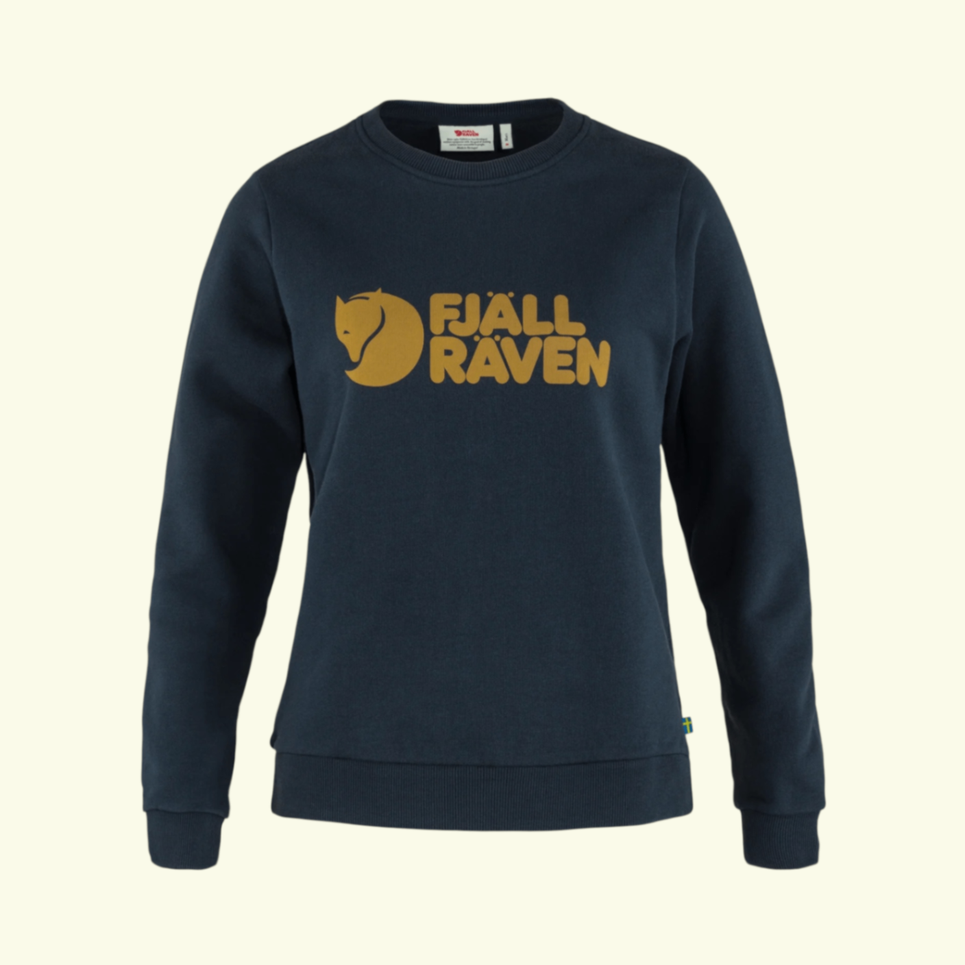 Fjällräven Logo Sweater W Dark Navy 