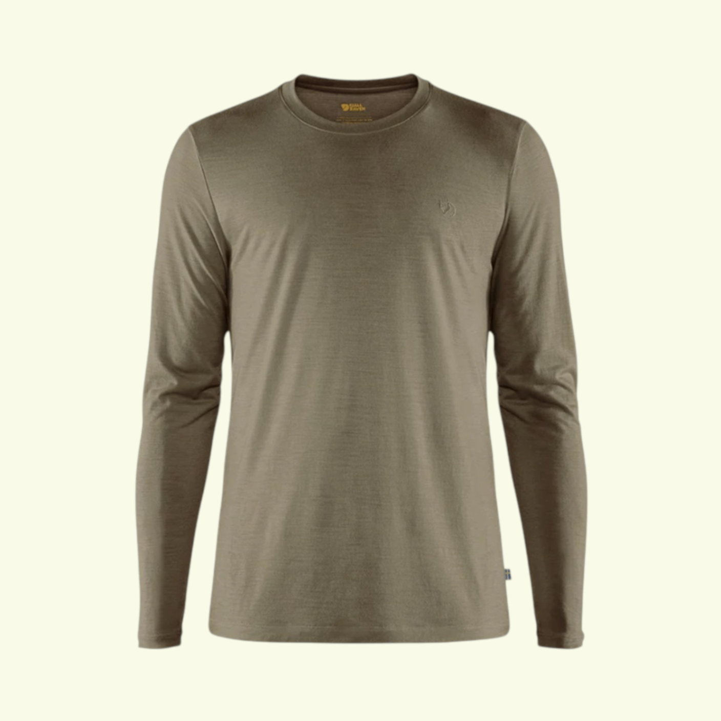 Fjällräven Abisko Wool LS M Light Olive