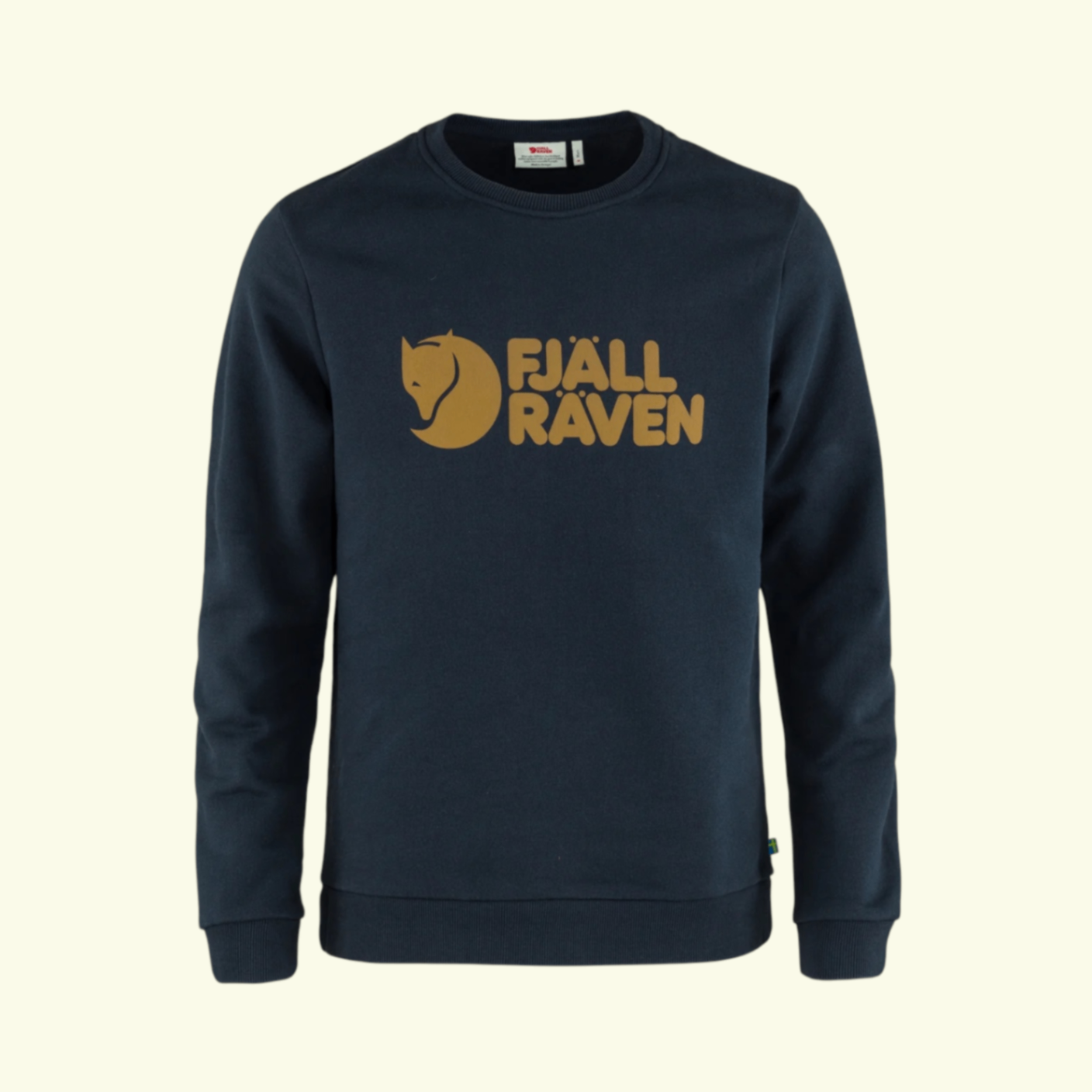 Fjällräven Logo Sweater M Dark Navy