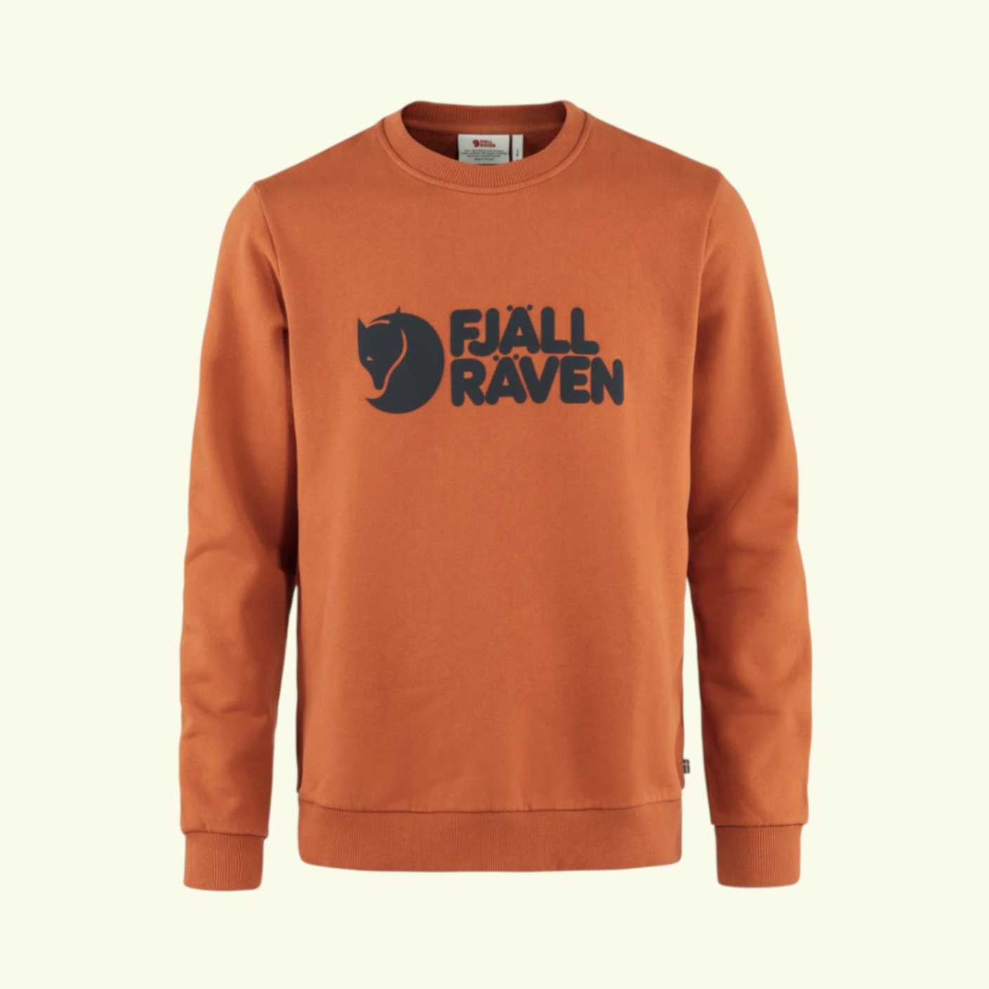 Fjällräven Logo Sweater M Terracotta Brown 