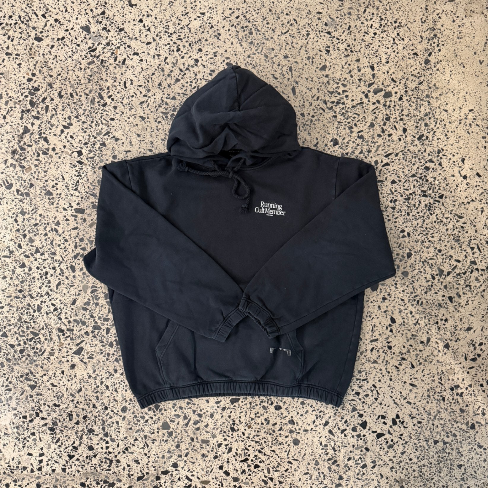 Satisfy Running Cult Member Hoodie Black