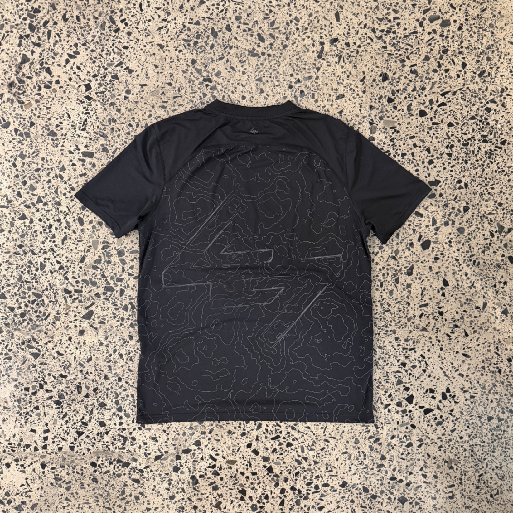 Represent 247 Contour Run T-Shirt Black