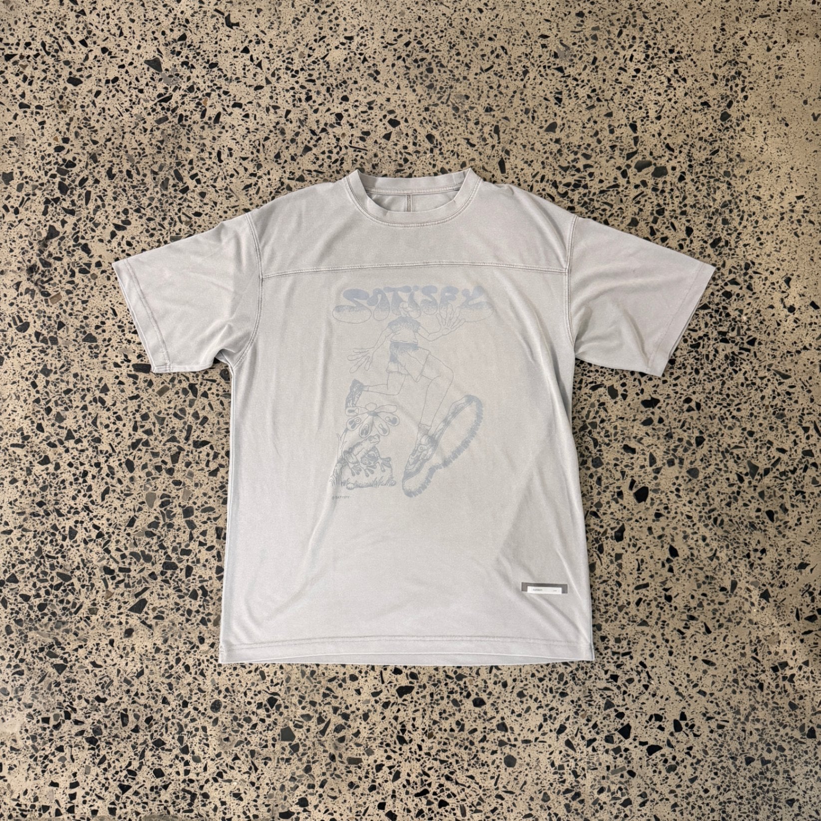 Satisfy Running Astralite Trail Tee Grey