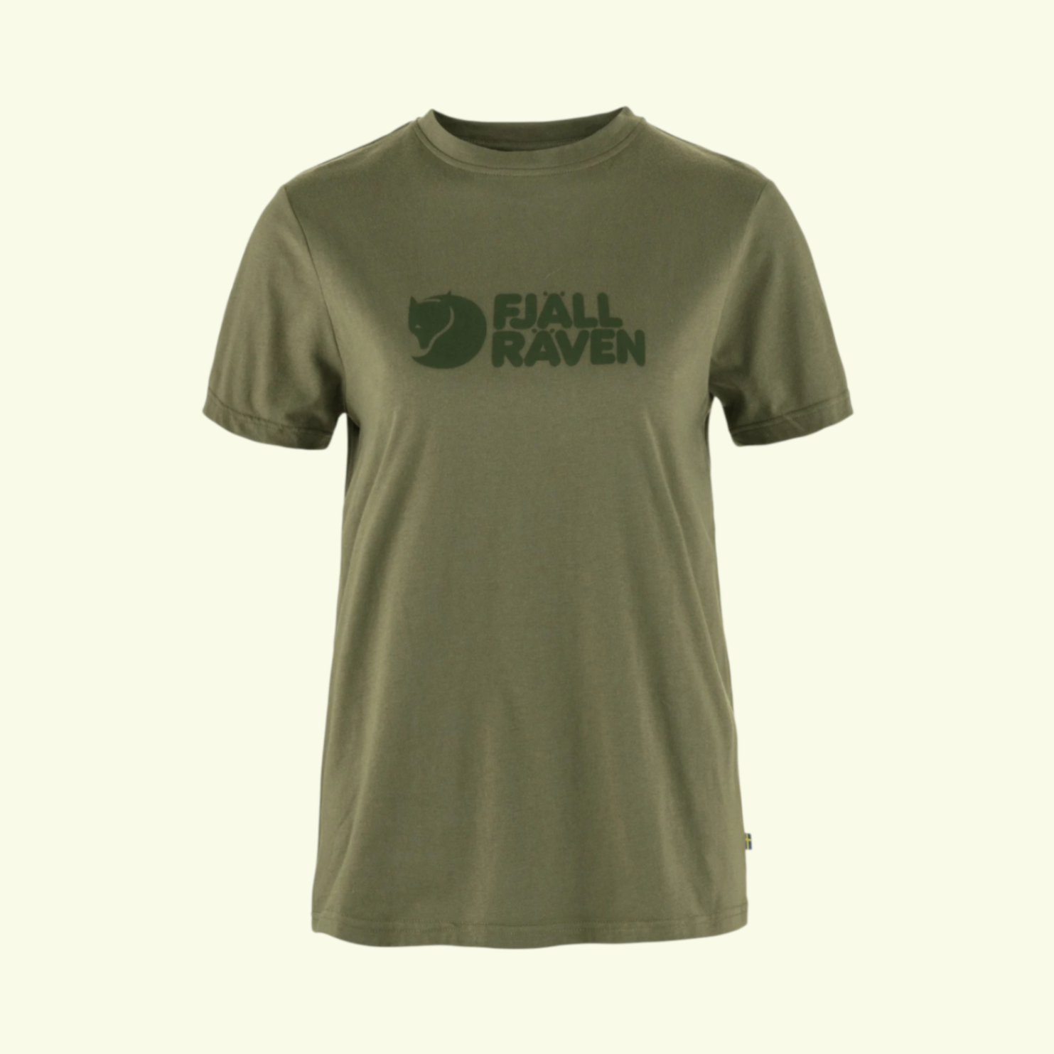 Fjällräven Logo Tee W Green