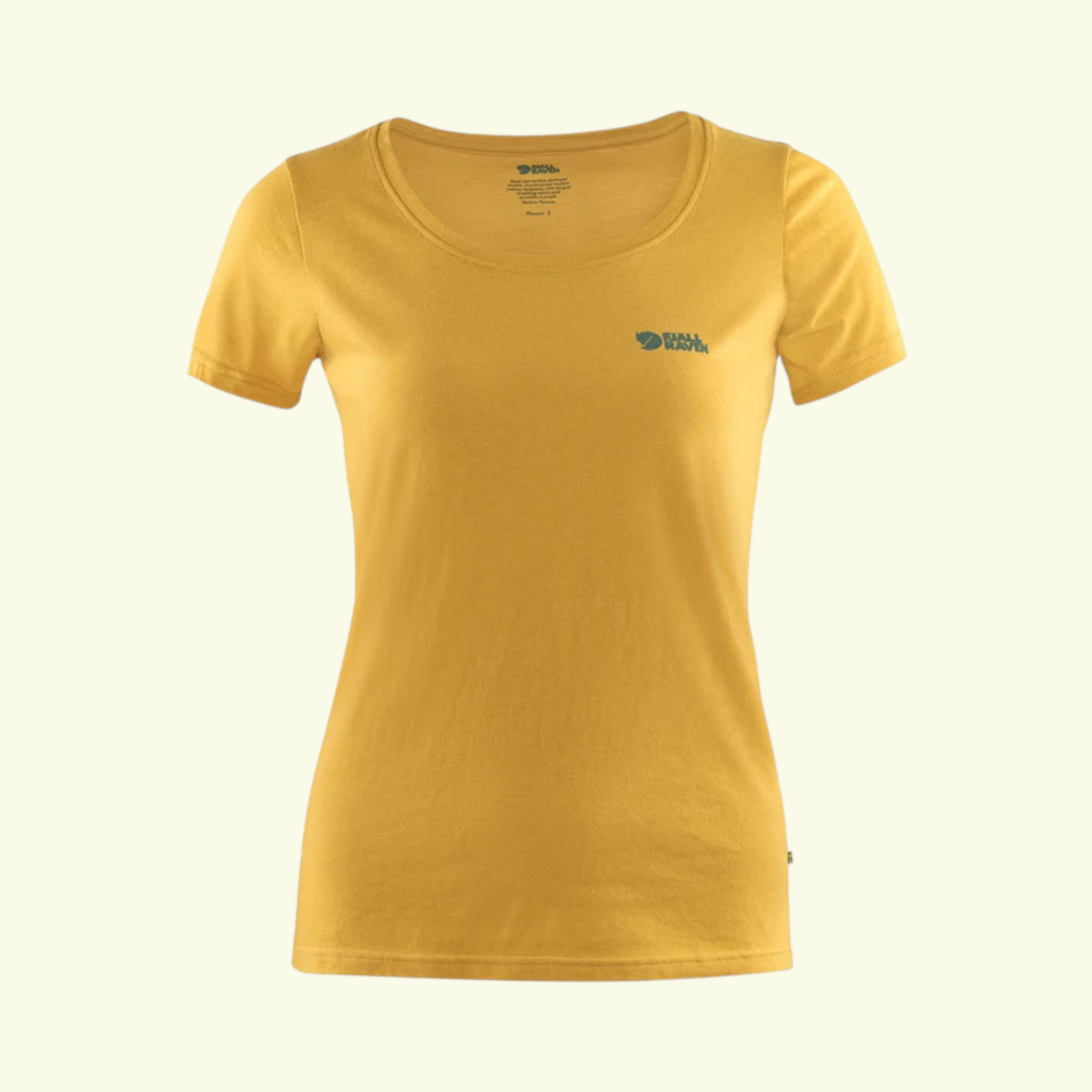 Fjällräven Logo T-shirt W Ochre