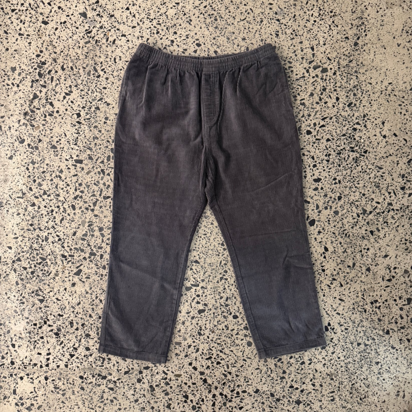 Stussy Sweatpants Baggy Fit Black