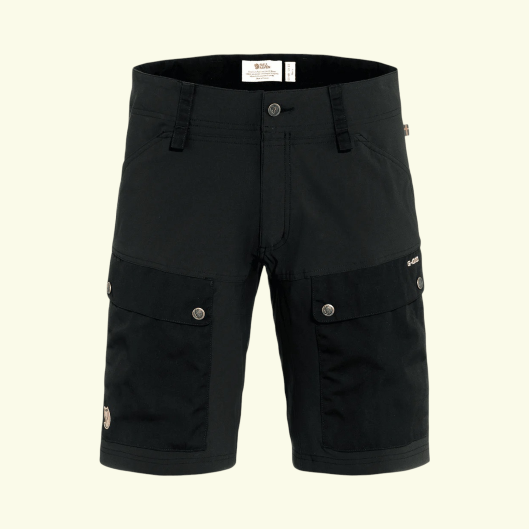 Fjällräven Keb Shorts M Black Black 