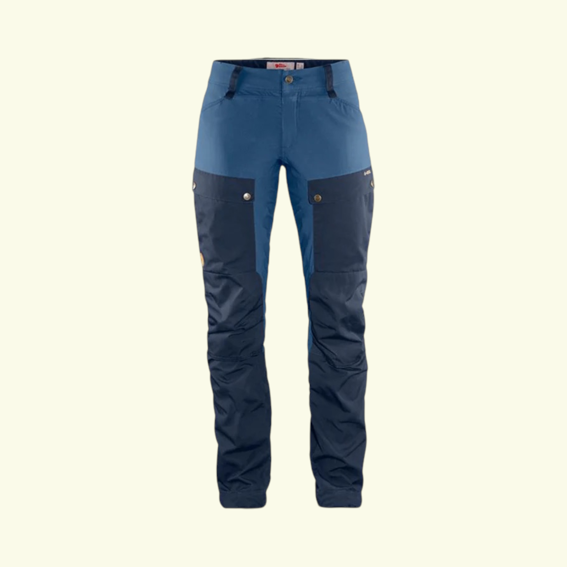 Fjällräven Keb Trousers Curved W Dark Navy-Uncle Blue 