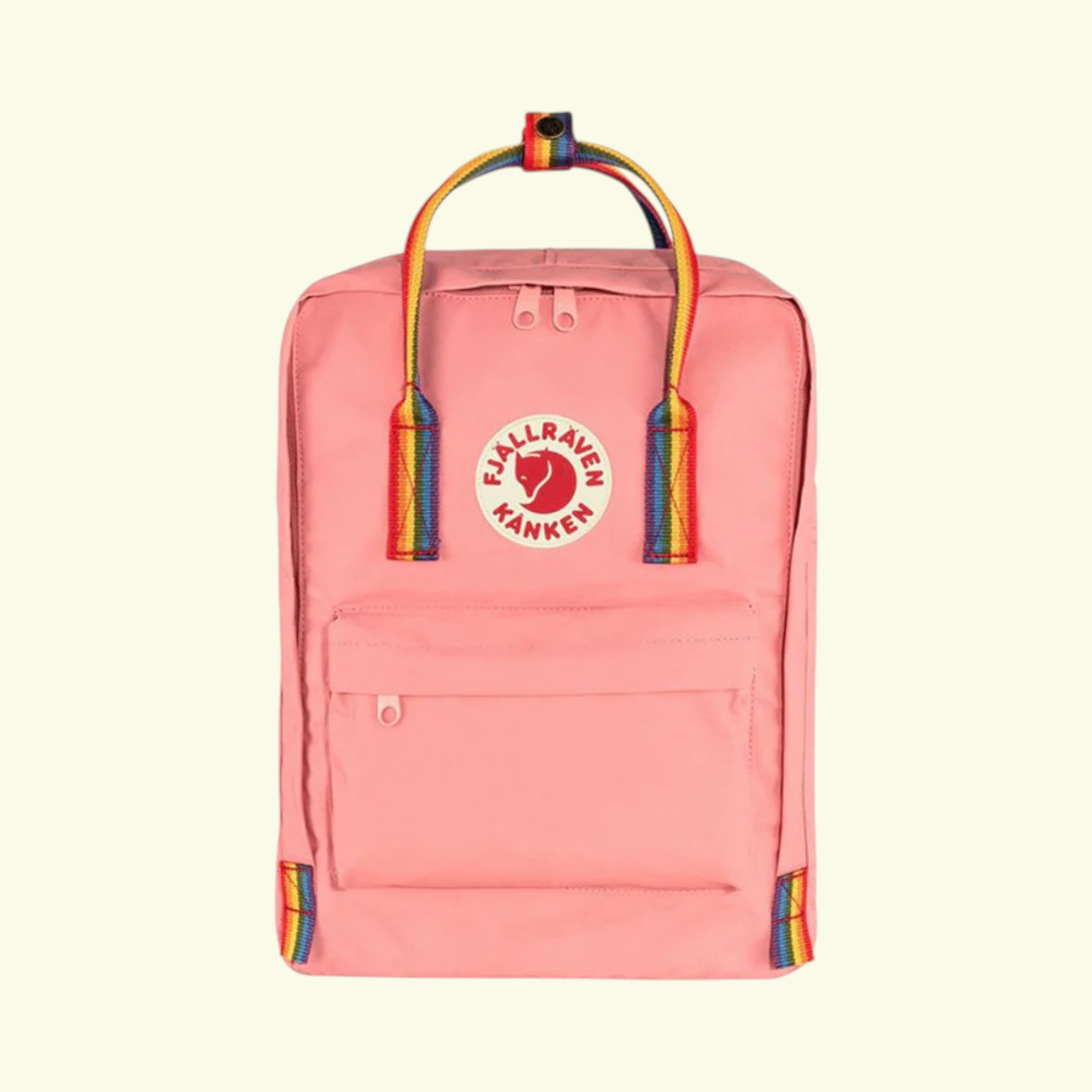 Fjällräven Kanken Rainbow Pink Rainbow Pattern