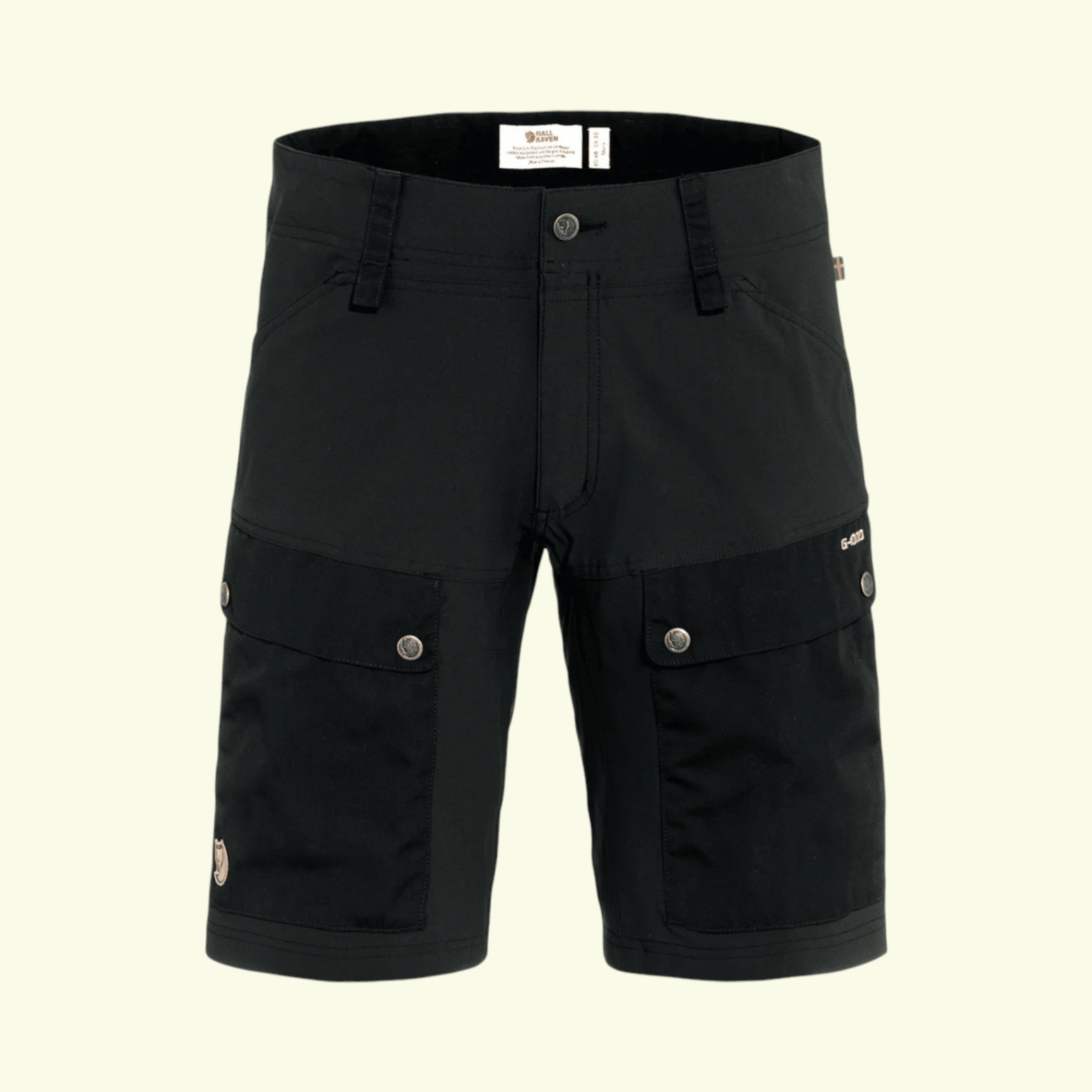 Fjällräven Keb Shorts M Black-Black