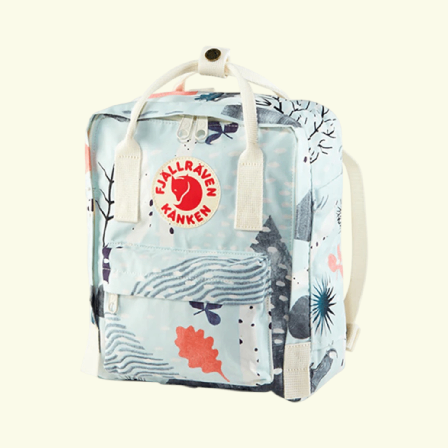 Fjällräven Kanken Art Mini Birch Forest