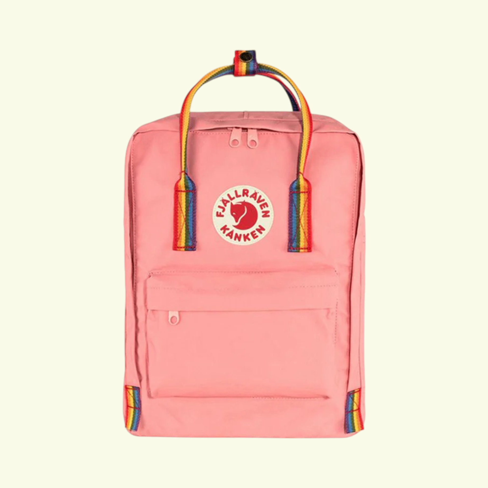 Fjällräven Kanken Rainbow Mini Pink Rainbow Pattern