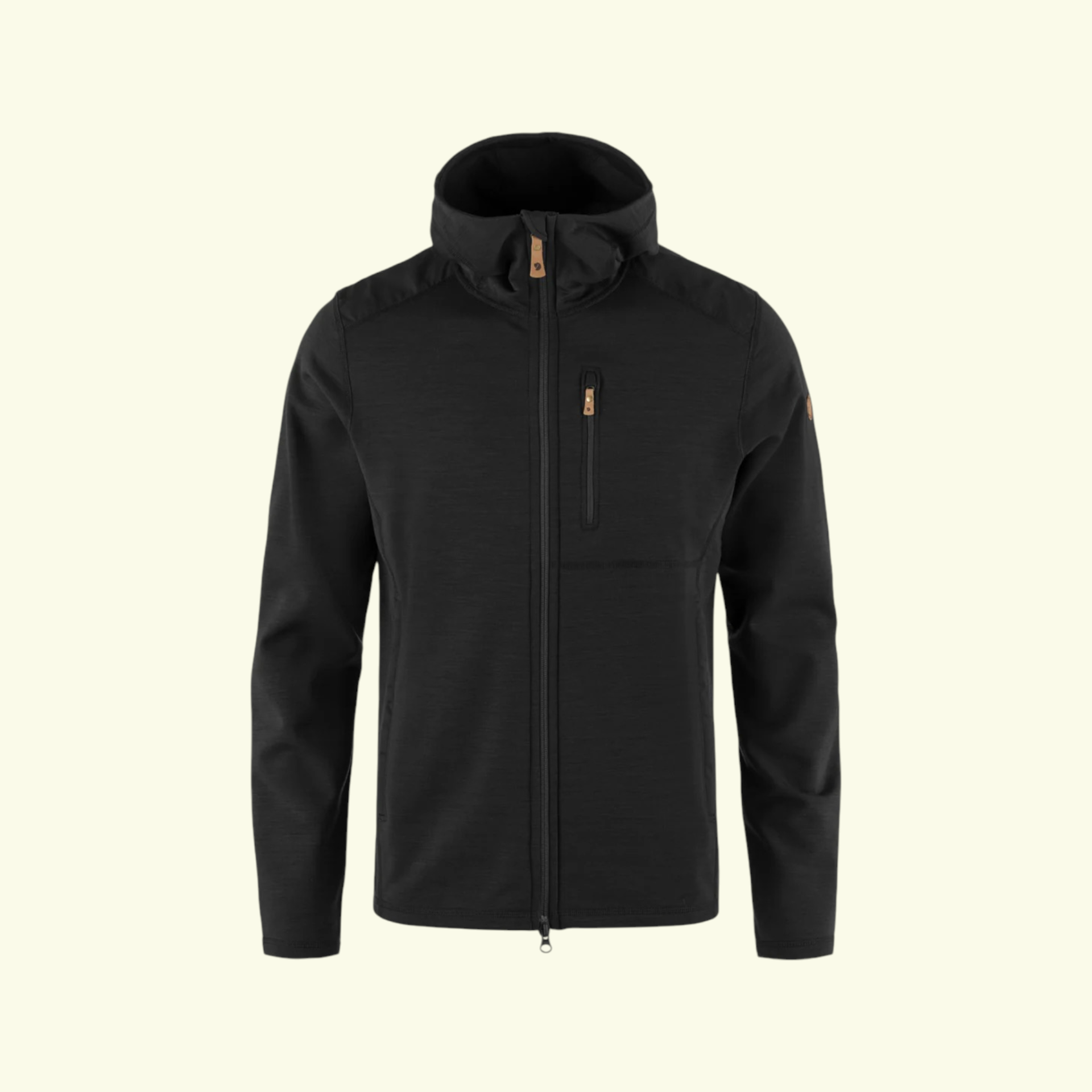 Fjällräven Keb Fleece Hoodie M Black 
