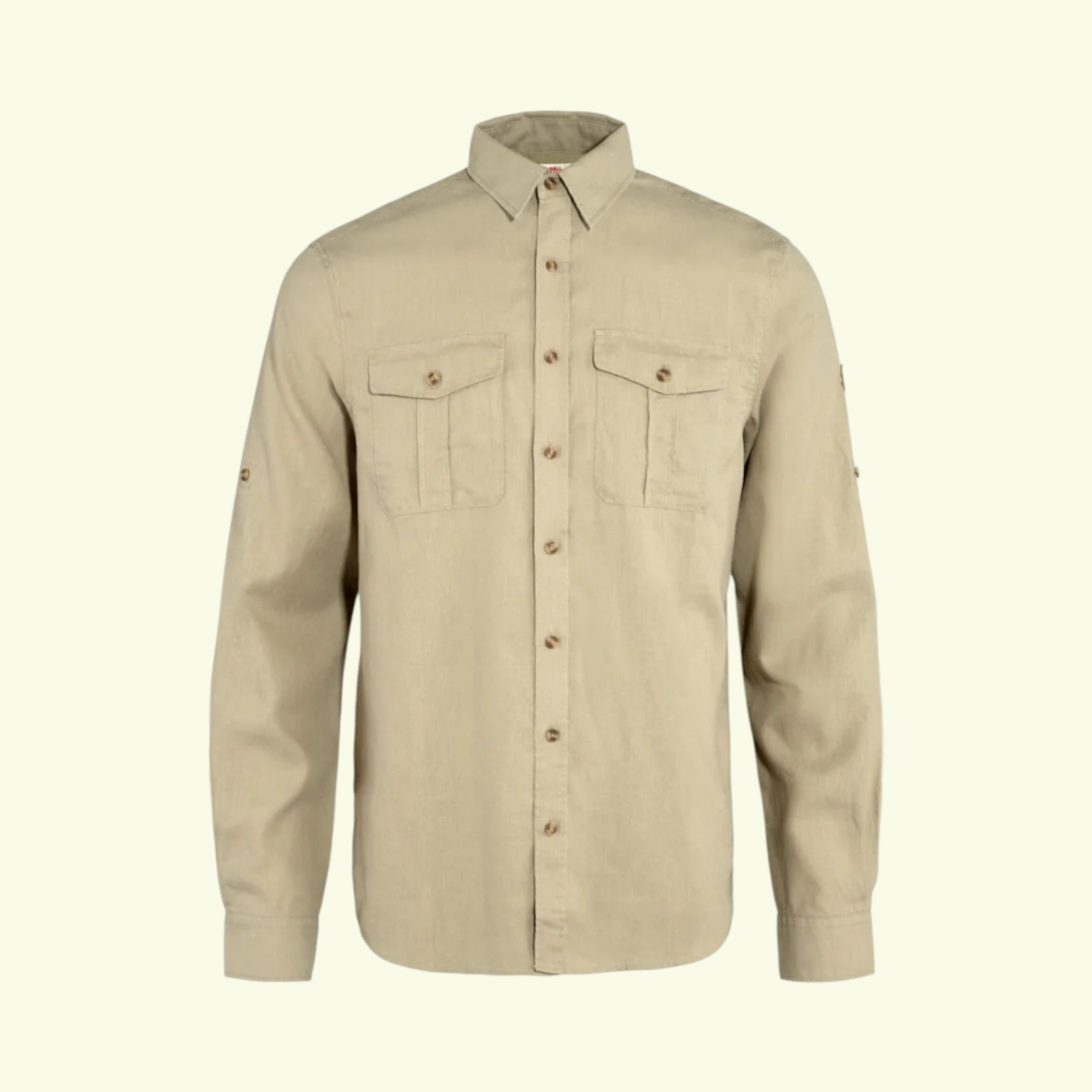 Fjällräven Ovik Travel Shirt LS M Sand Stone 