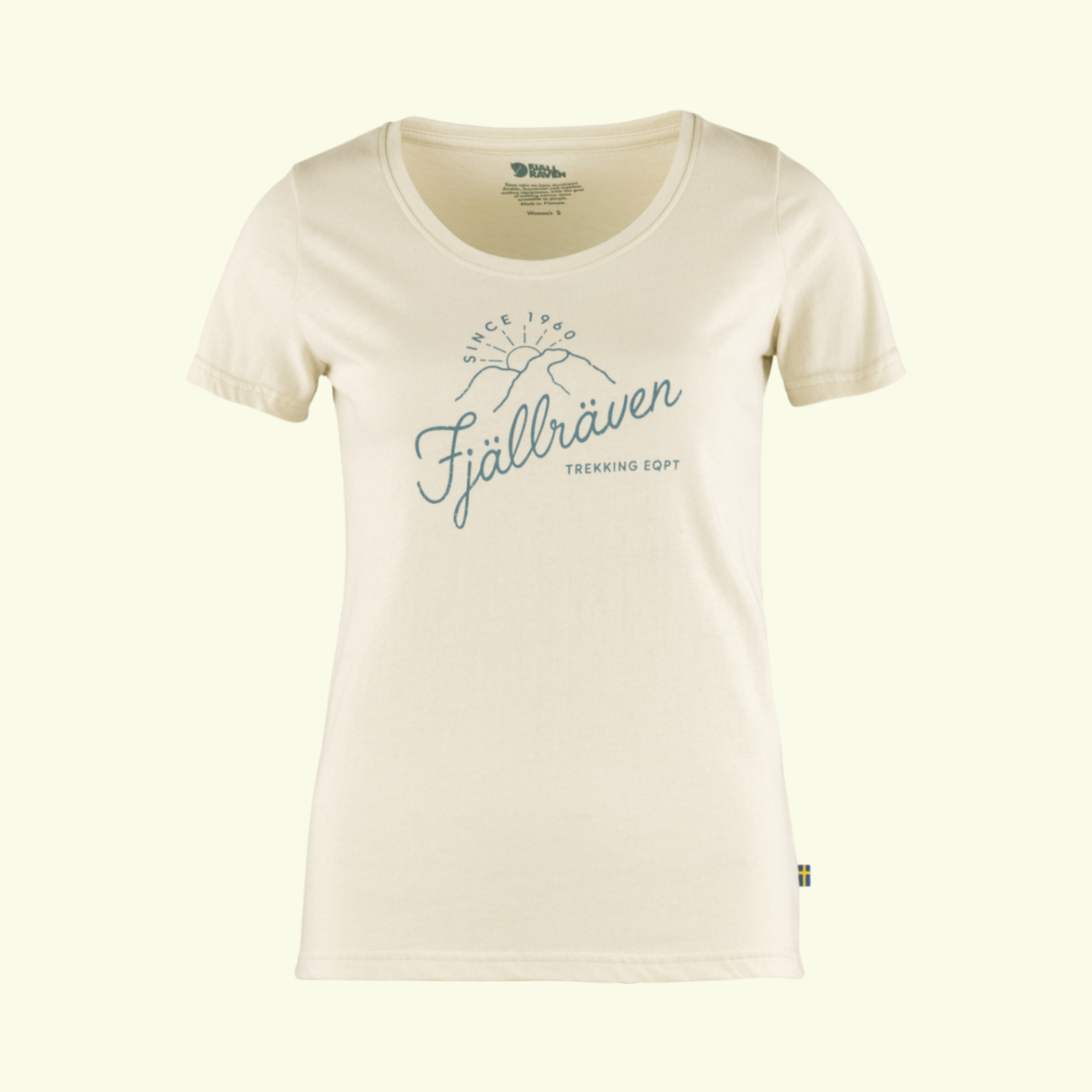 Fjällräven Sunrise T-shirt W Chalk White 