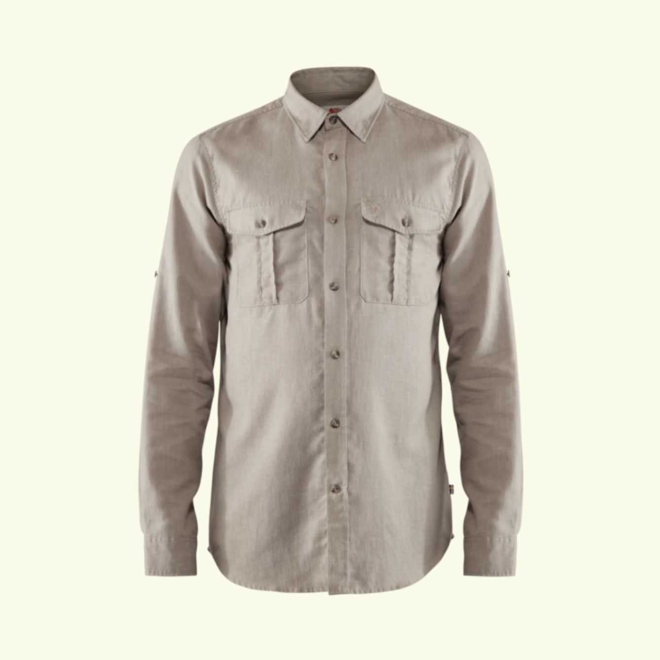 Fjällräven Ovik Travel Shirt LS M Fog 