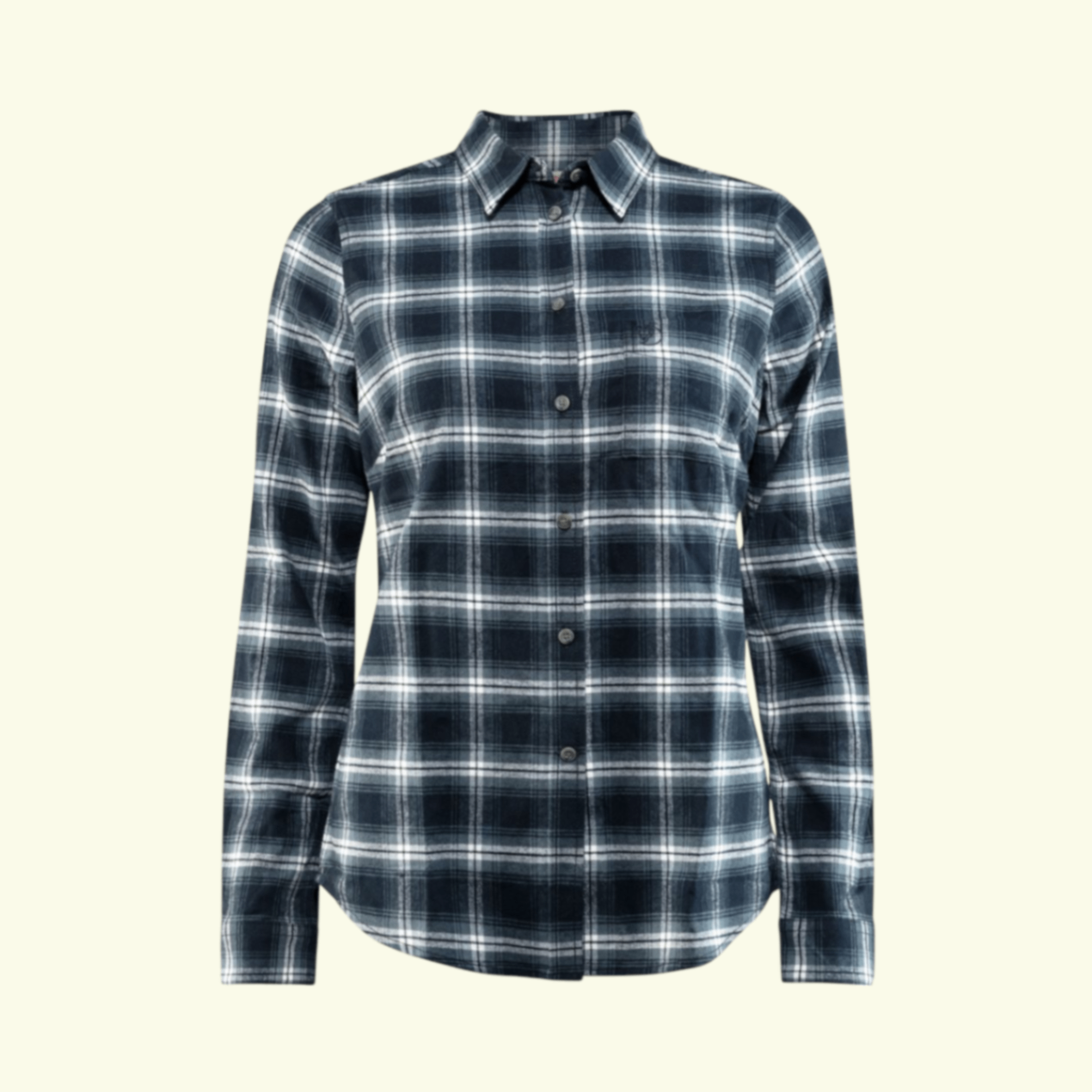 Fjällräven Ovik Flannel Shirt W Dark Navy 