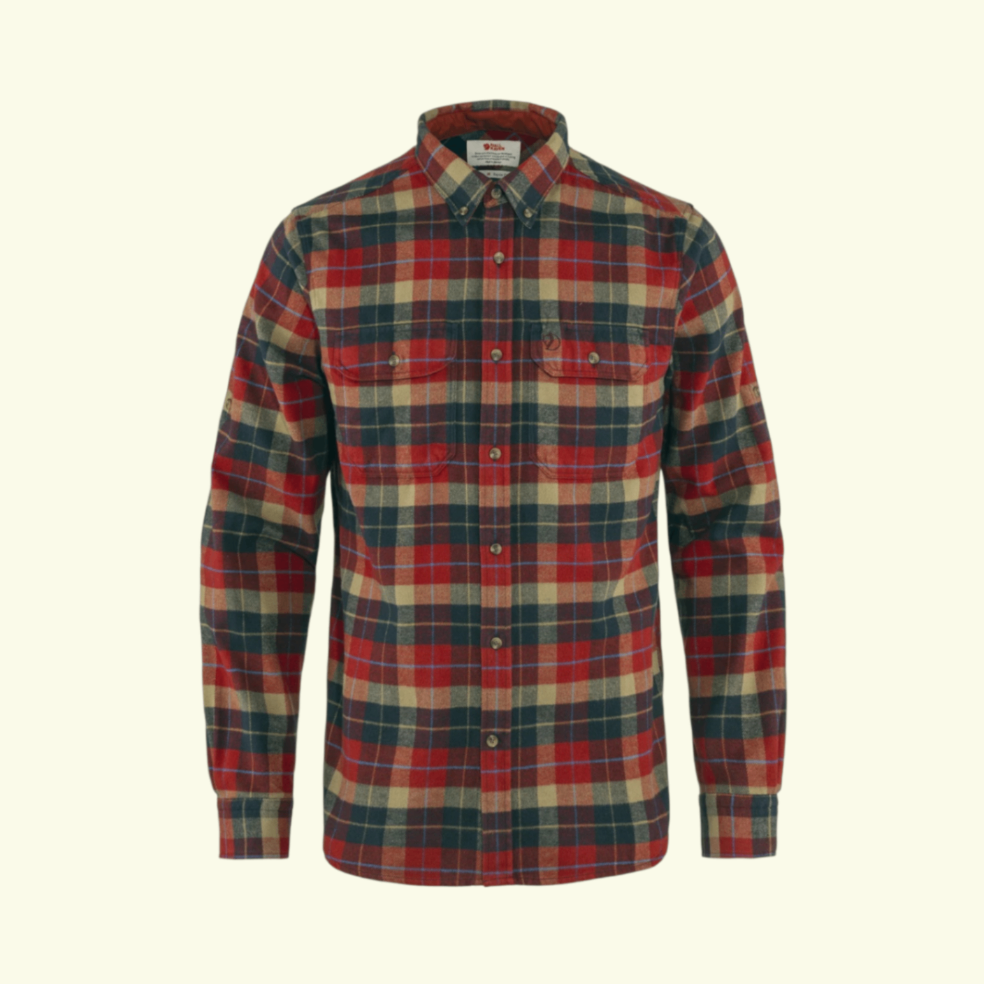 Fjällräven Singi Heavy Flannel Shirt M Deep Red 