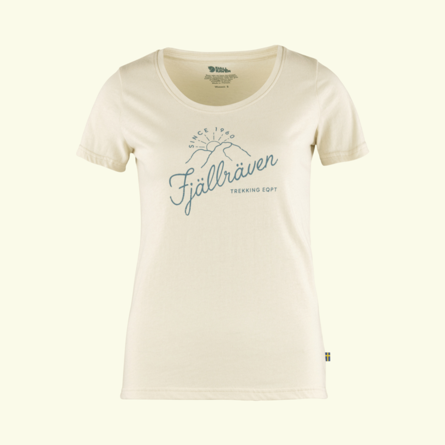 Fjällräven Sunrise T-shirt W Chalk White 