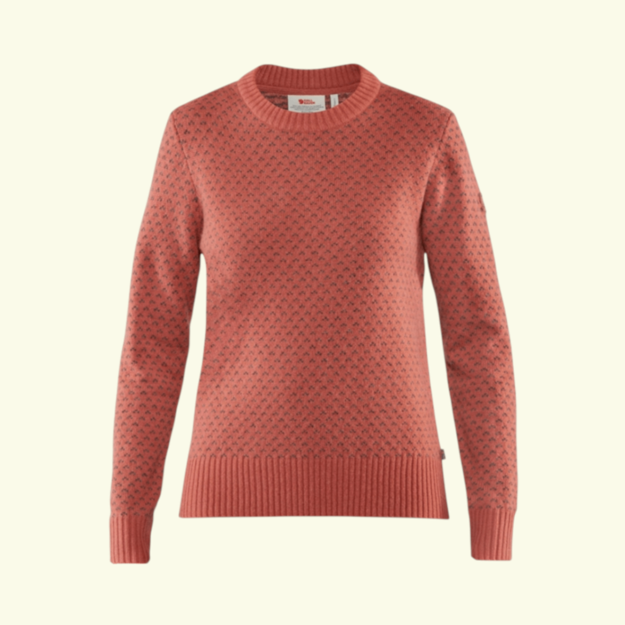 Fjällräven Ovik Nordic Sweater W Terracotta Pink 