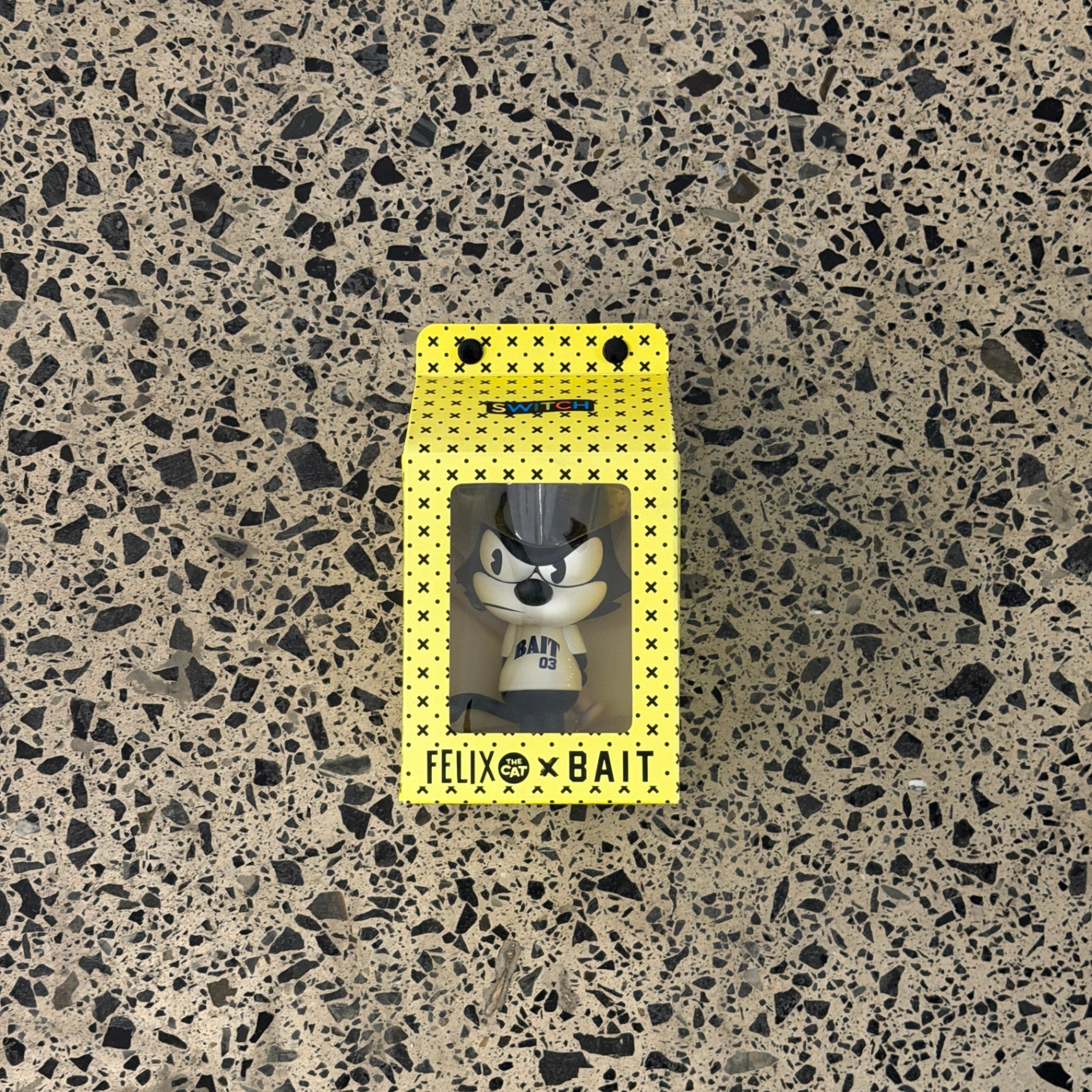 Medicom x Dreamworks x SWITCH Collectibles x Felix the Cat Slugger 6 Inch Figure