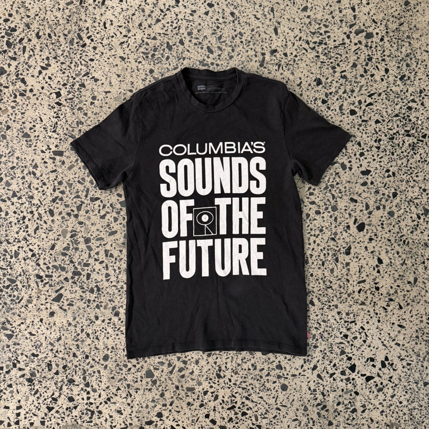 Levi's Columbia Records T-Shirt Black