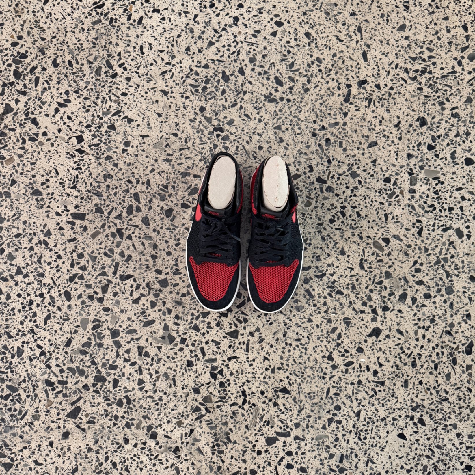 Jordan 1 Retro High Flyknit Bred