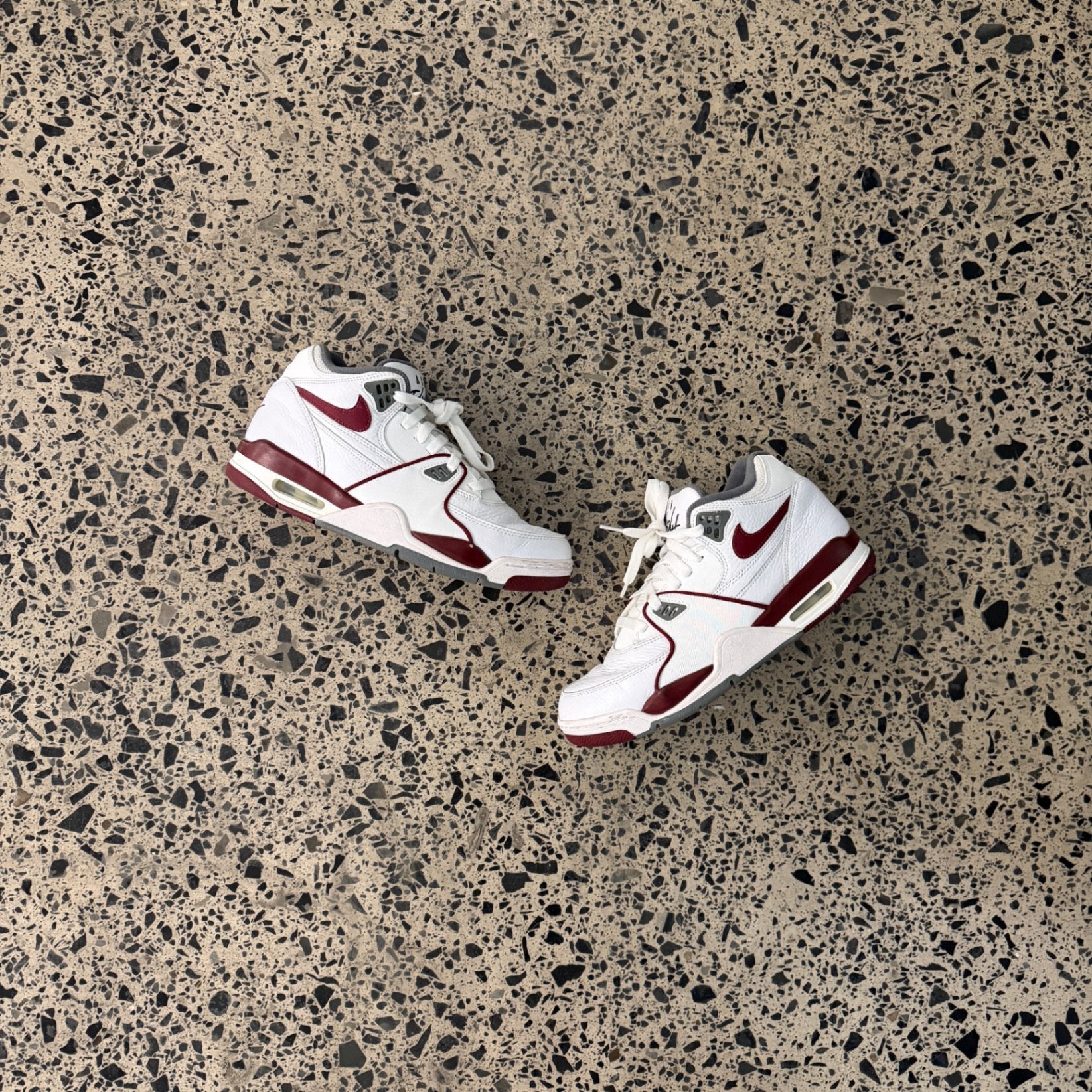 Nike Air Flight '89 White Team Red