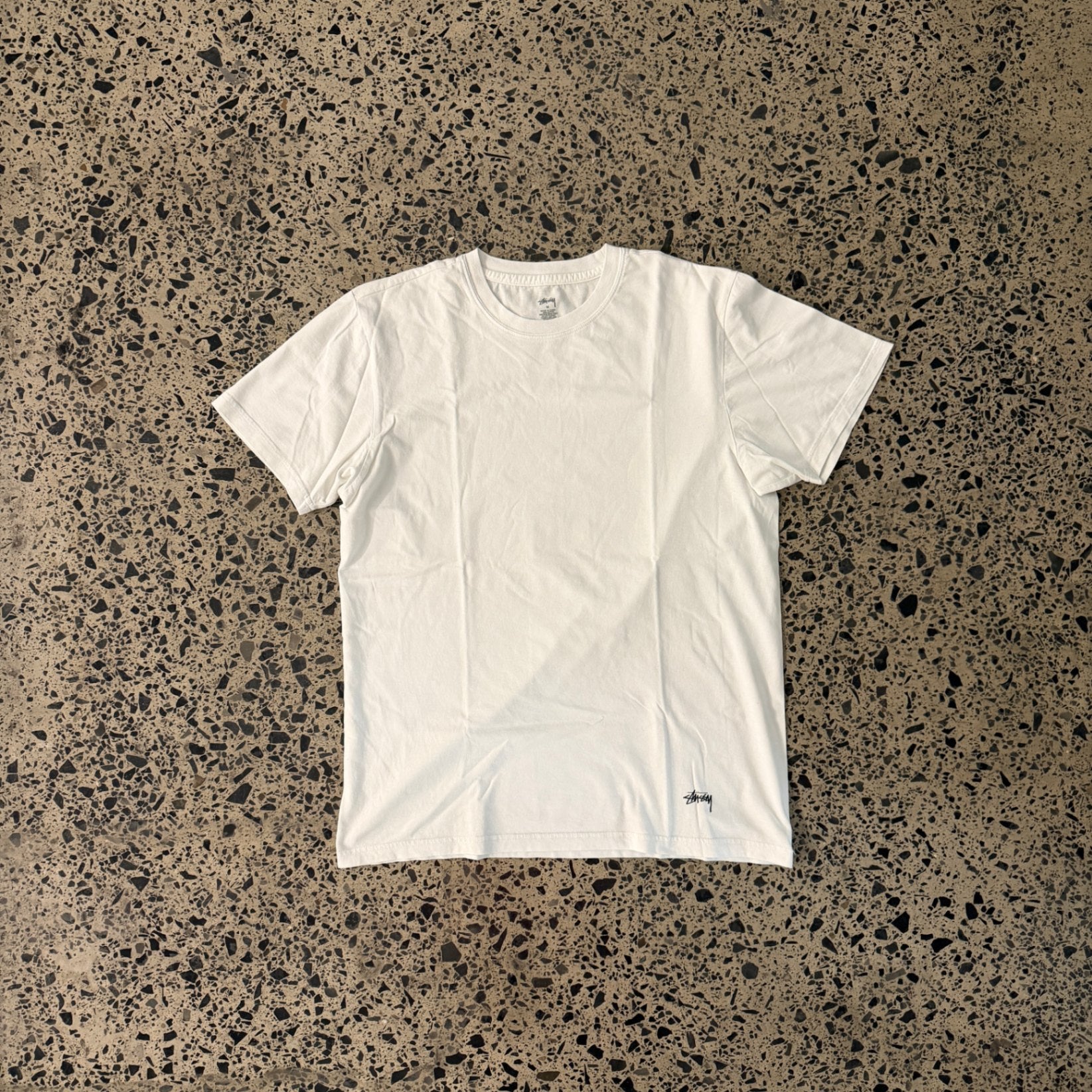 Stüssy Basic T-Shirt White
